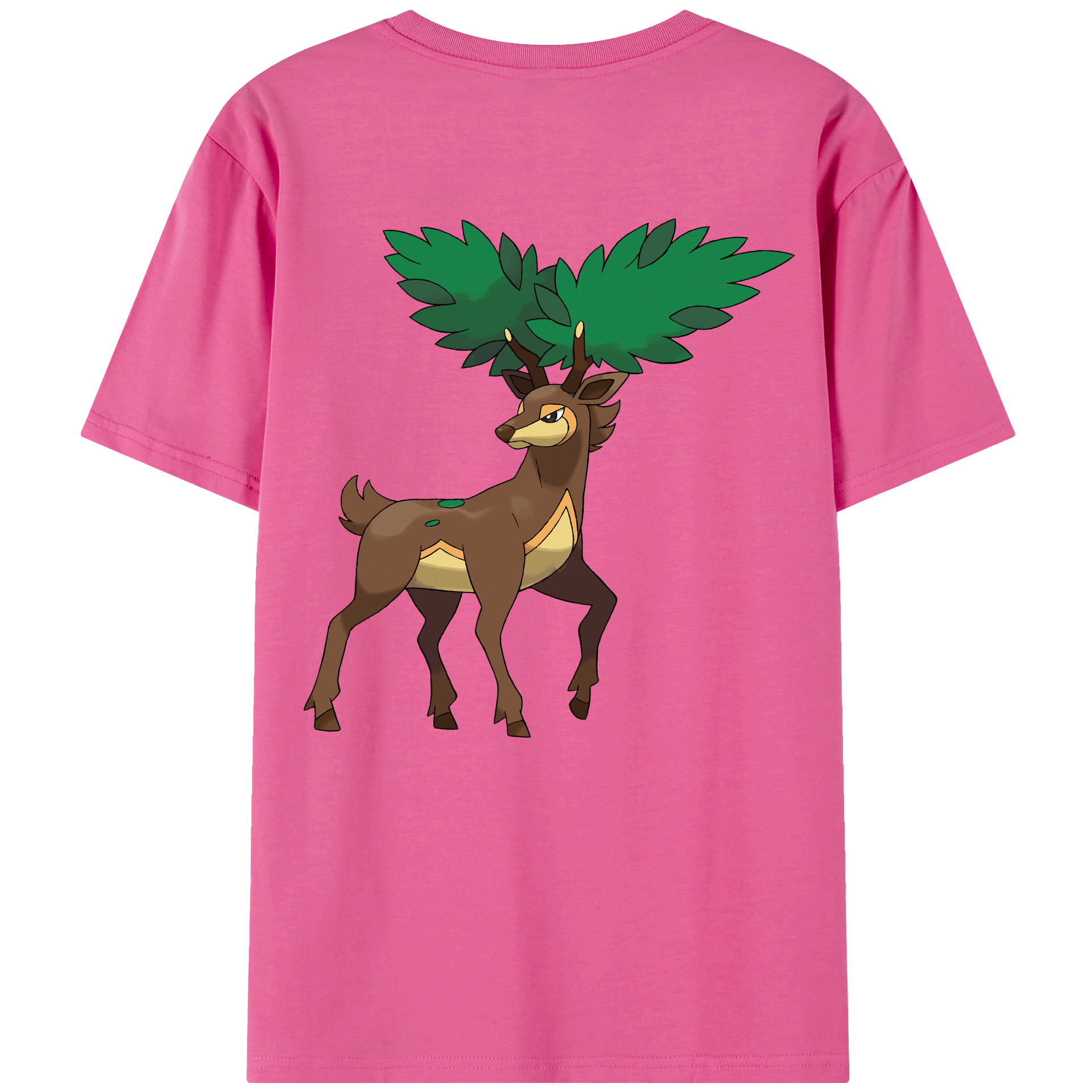 （画像用） ポケットモンスター Pokémon レディース半袖Tシャツ(バックプリント)