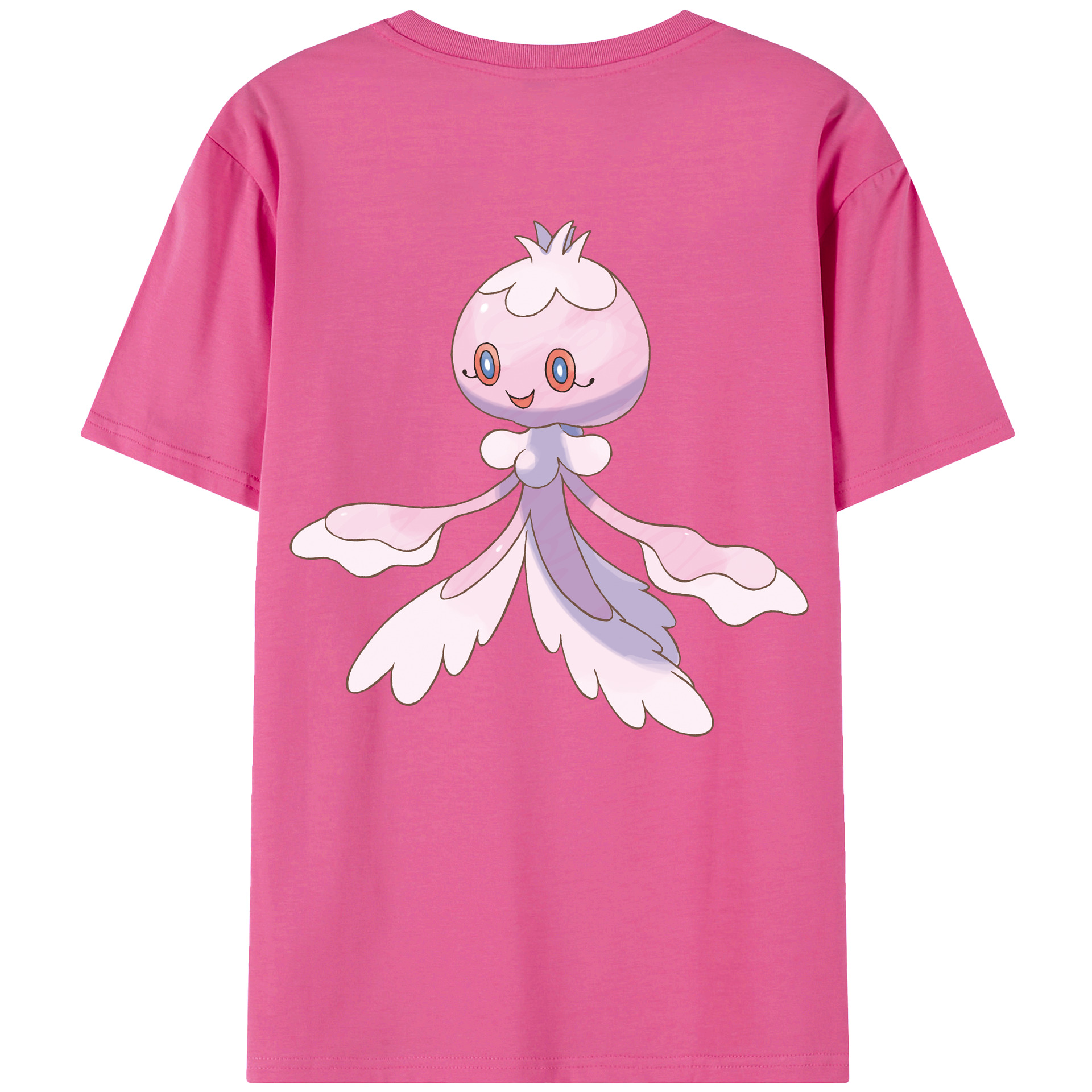 （画像用） ポケットモンスター Pokémon レディース半袖Tシャツ(バックプリント)