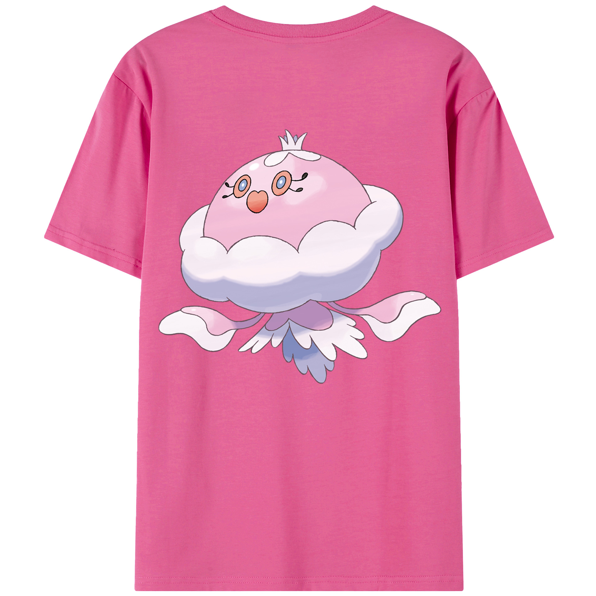 （画像用） ポケットモンスター Pokémon レディース半袖Tシャツ(バックプリント)