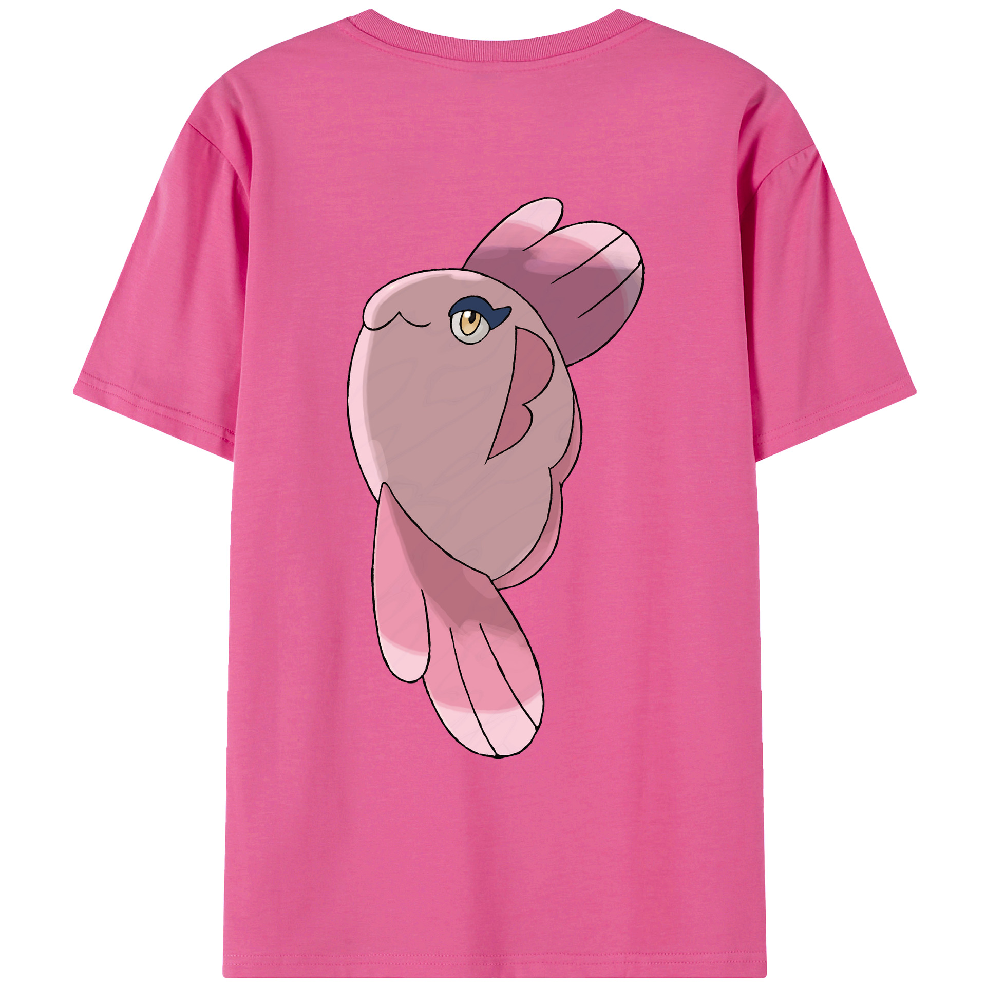 （画像用） ポケットモンスター Pokémon レディース半袖Tシャツ(バックプリント)