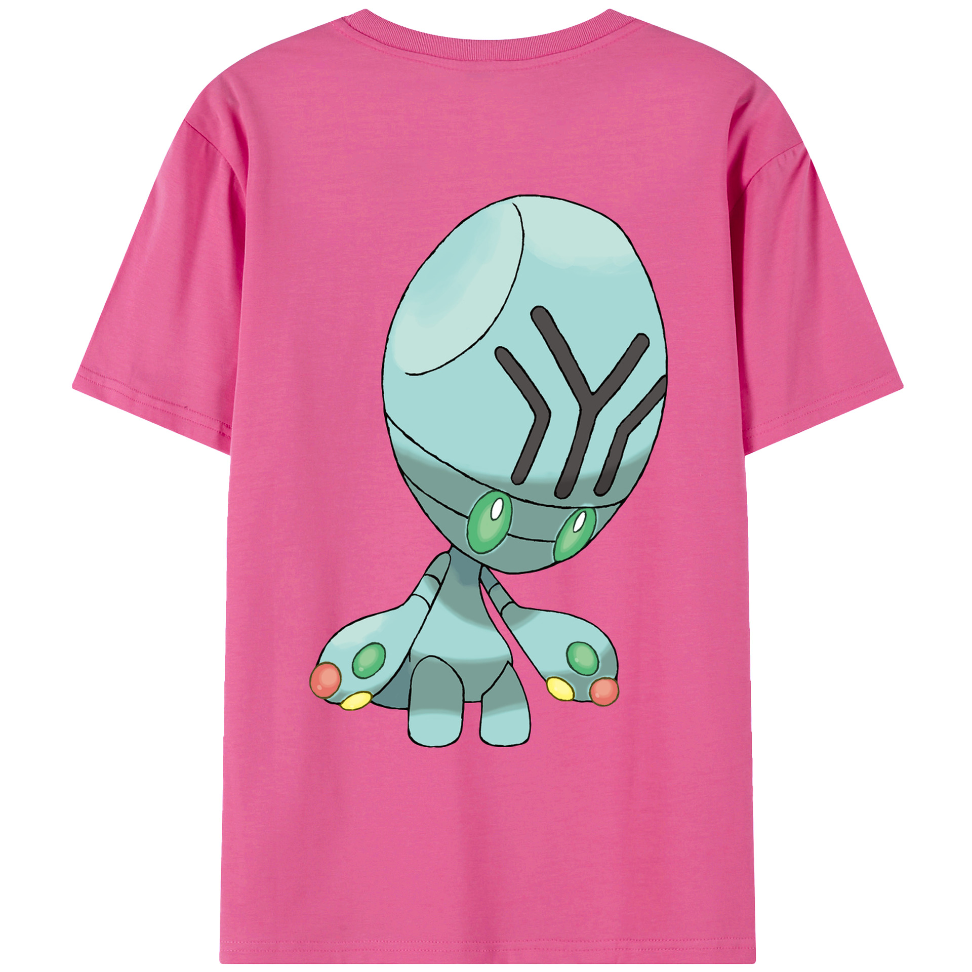 （画像用） ポケットモンスター Pokémon レディース半袖Tシャツ(バックプリント)
