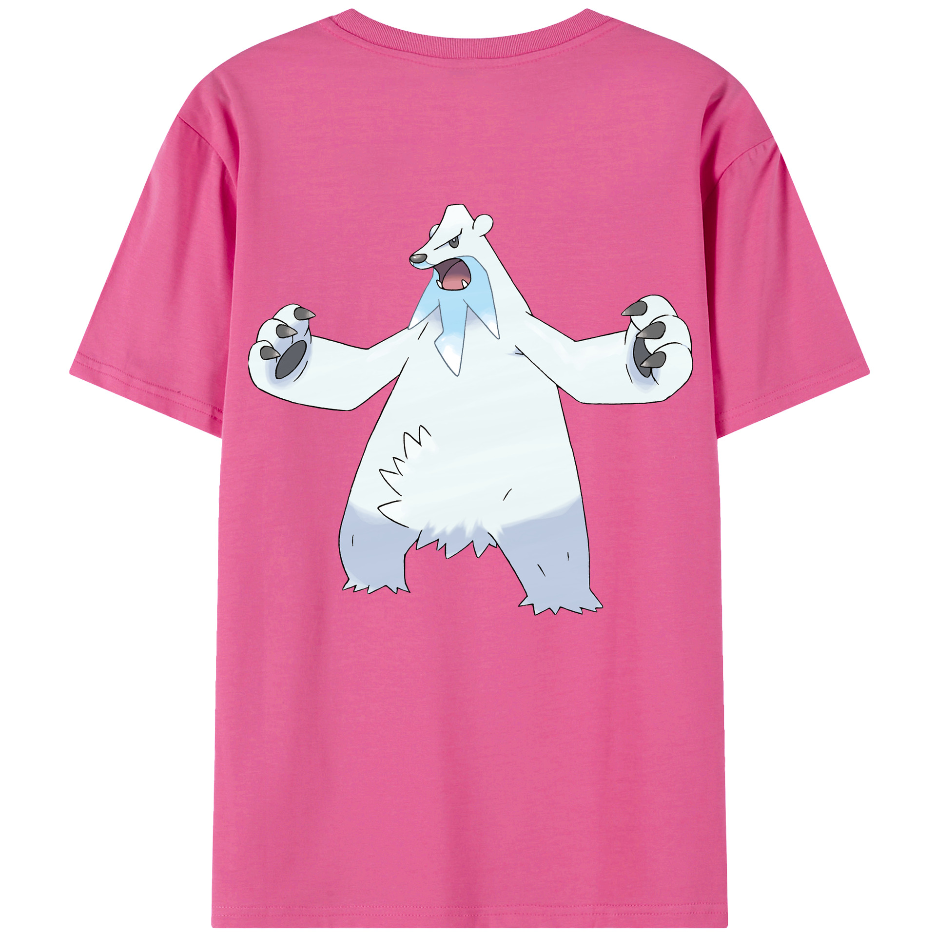 （画像用） ポケットモンスター Pokémon レディース半袖Tシャツ(バックプリント)