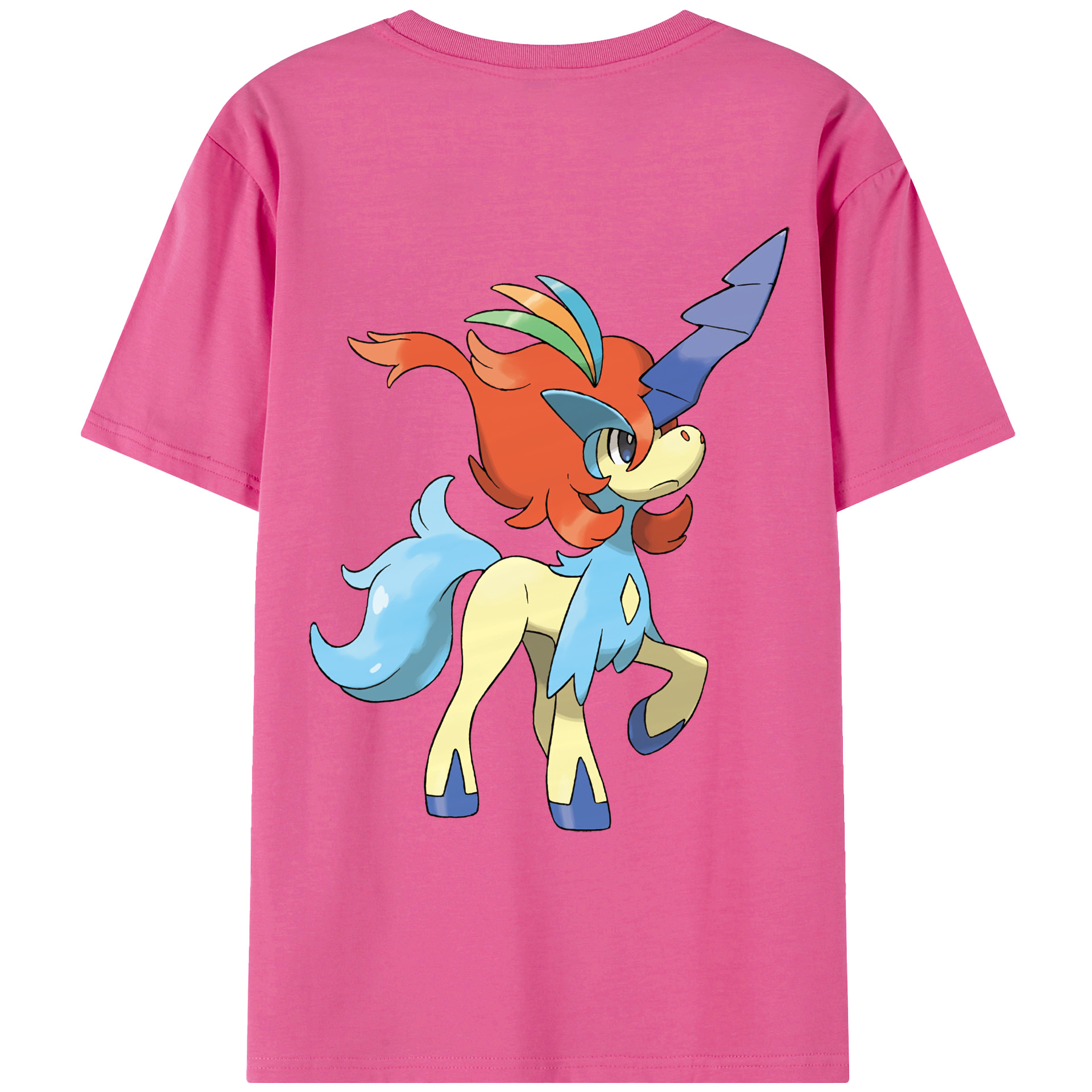 （画像用） ポケットモンスター Pokémon レディース半袖Tシャツ(バックプリント)