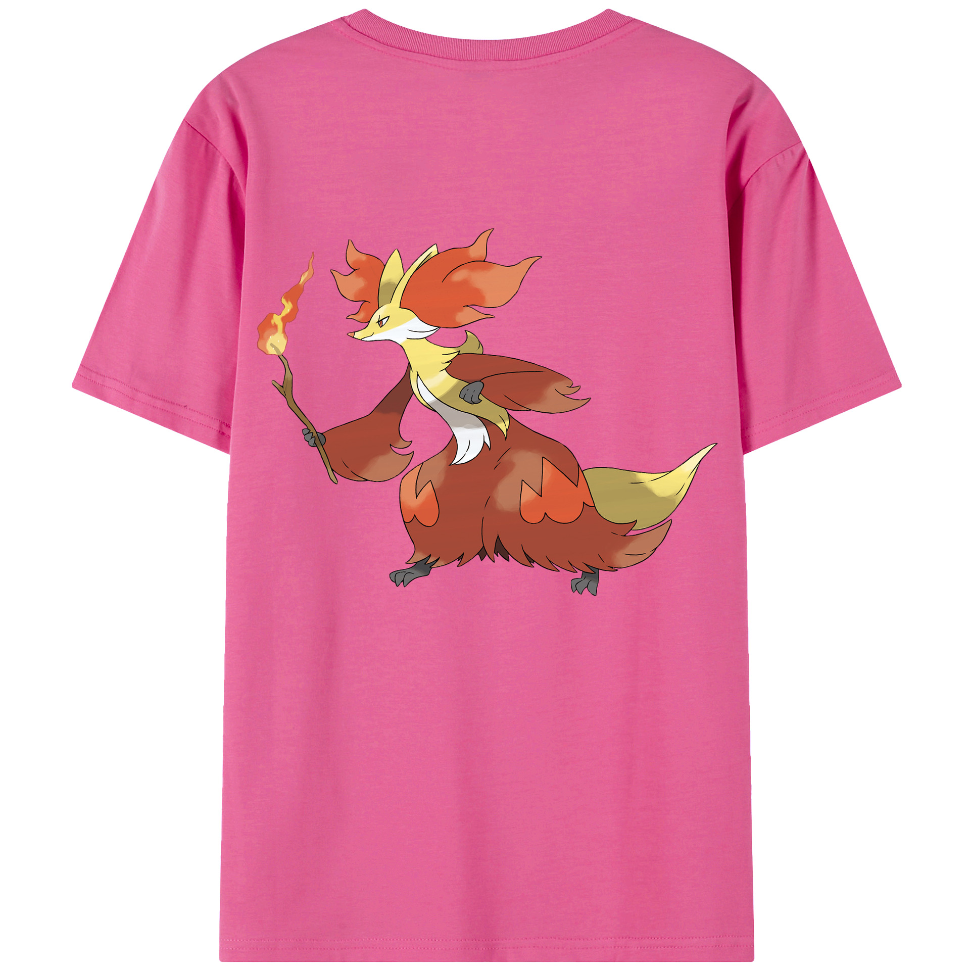 （画像用） ポケットモンスター Pokémon レディース半袖Tシャツ(バックプリント)