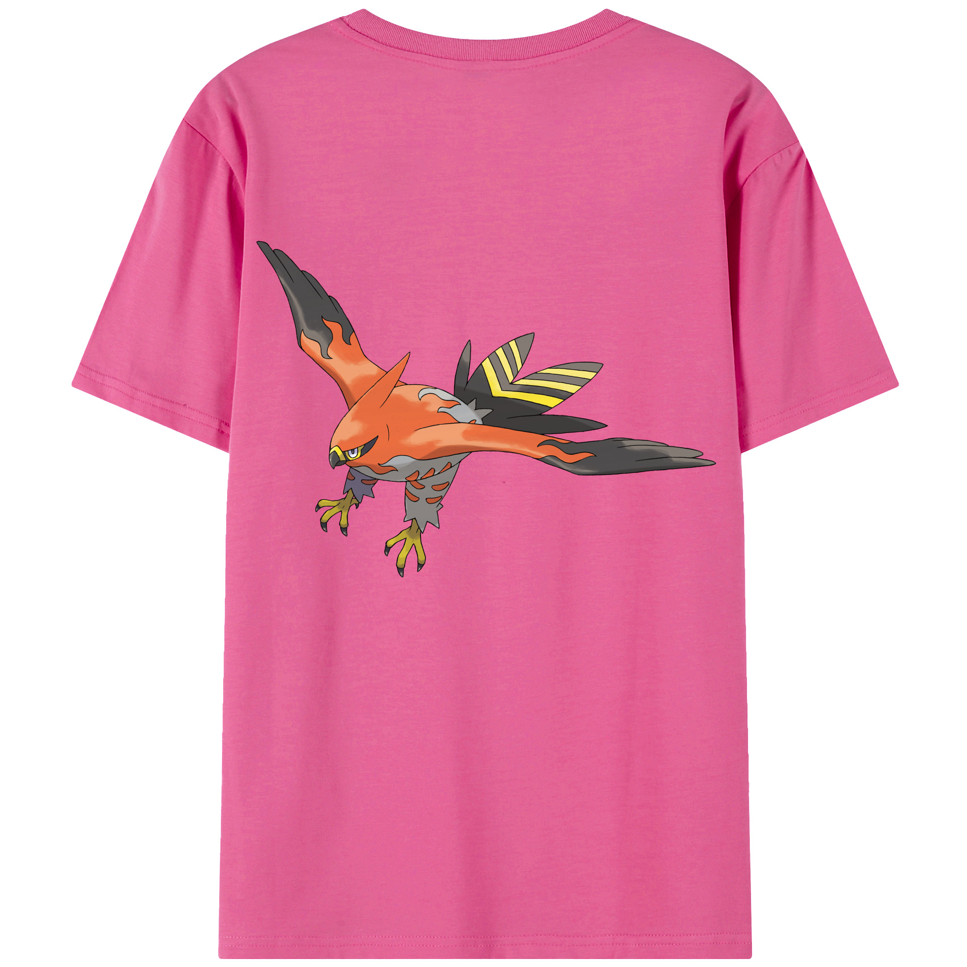 （画像用） ポケットモンスター Pokémon レディース半袖Tシャツ(バックプリント)