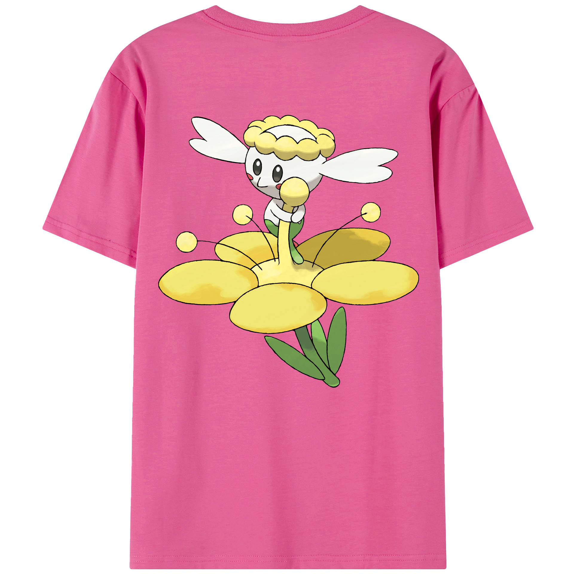 （画像用） ポケットモンスター Pokémon レディース半袖Tシャツ(バックプリント)