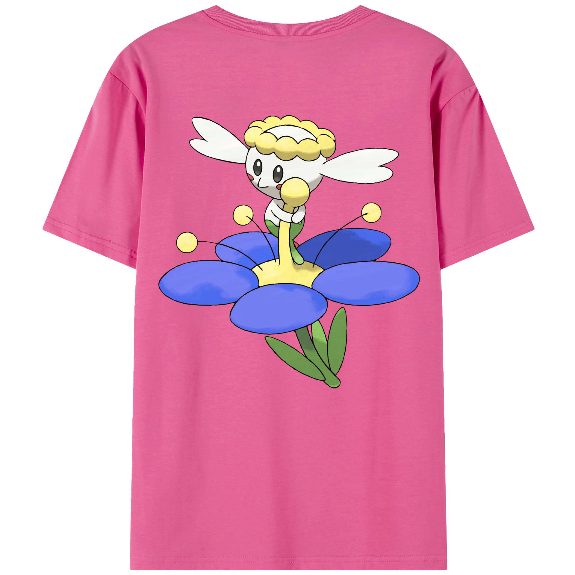 （画像用） ポケットモンスター Pokémon レディース半袖Tシャツ(バックプリント)