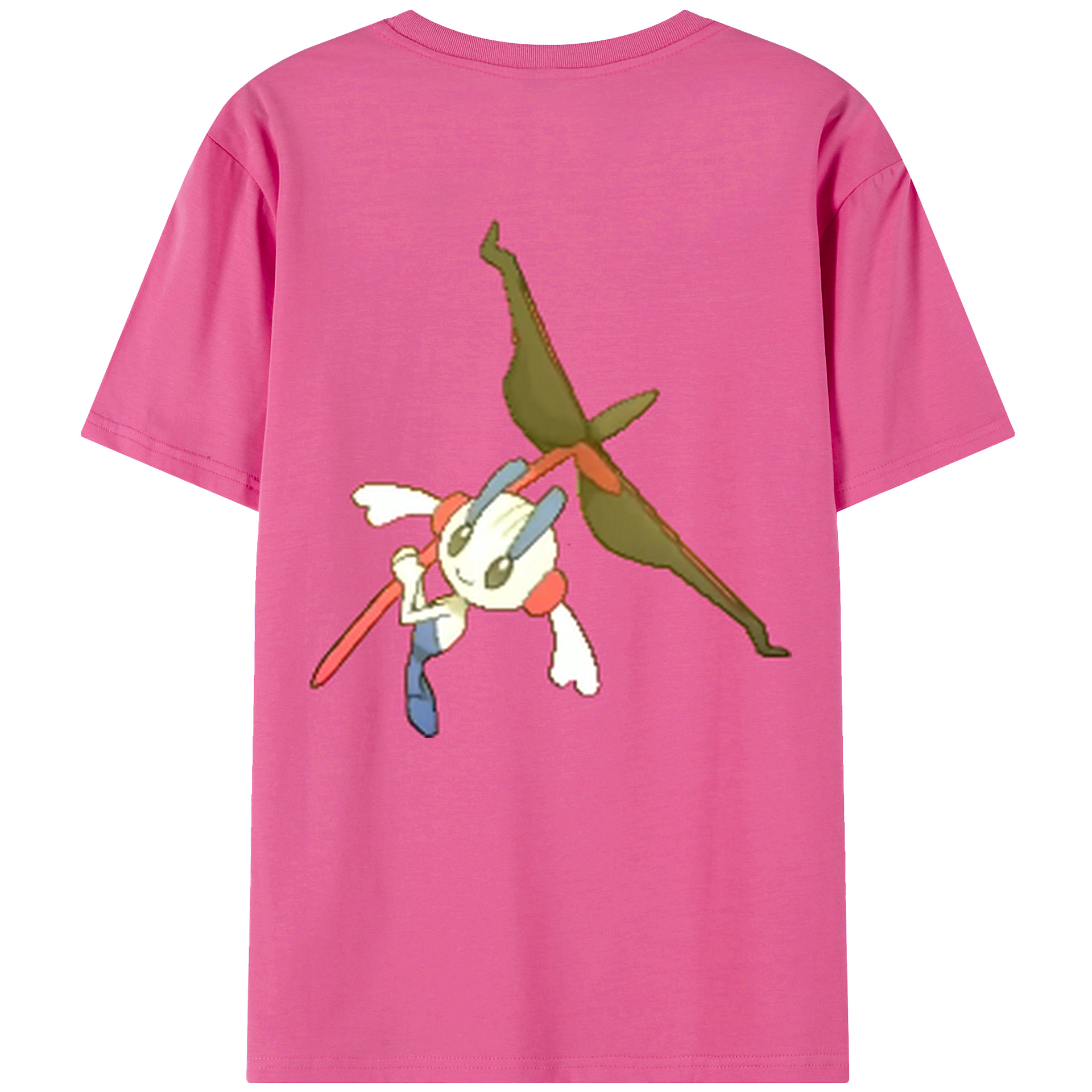 （画像用） ポケットモンスター Pokémon レディース半袖Tシャツ(バックプリント)