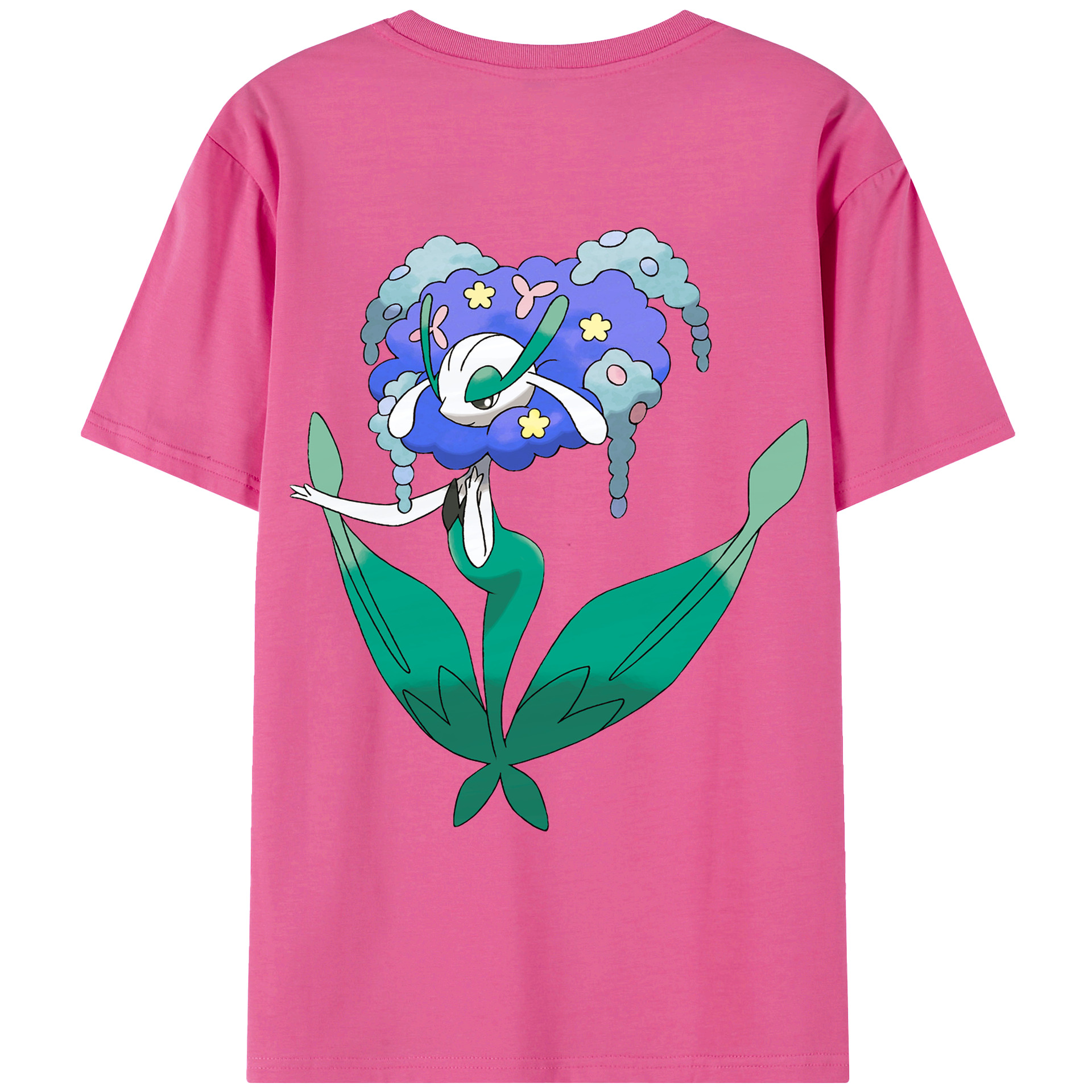 （画像用） ポケットモンスター Pokémon レディース半袖Tシャツ(バックプリント)