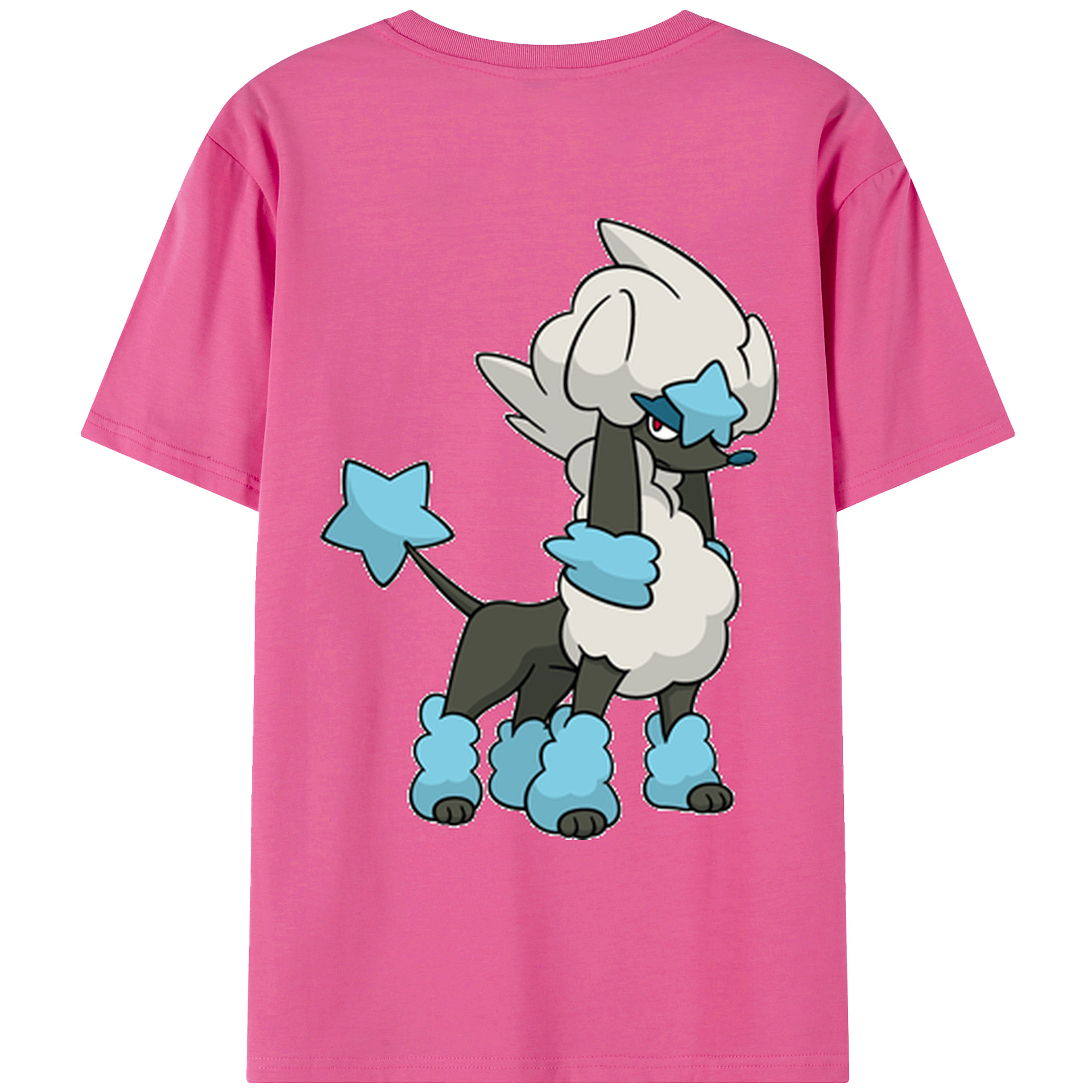 （画像用） ポケットモンスター Pokémon レディース半袖Tシャツ(バックプリント)
