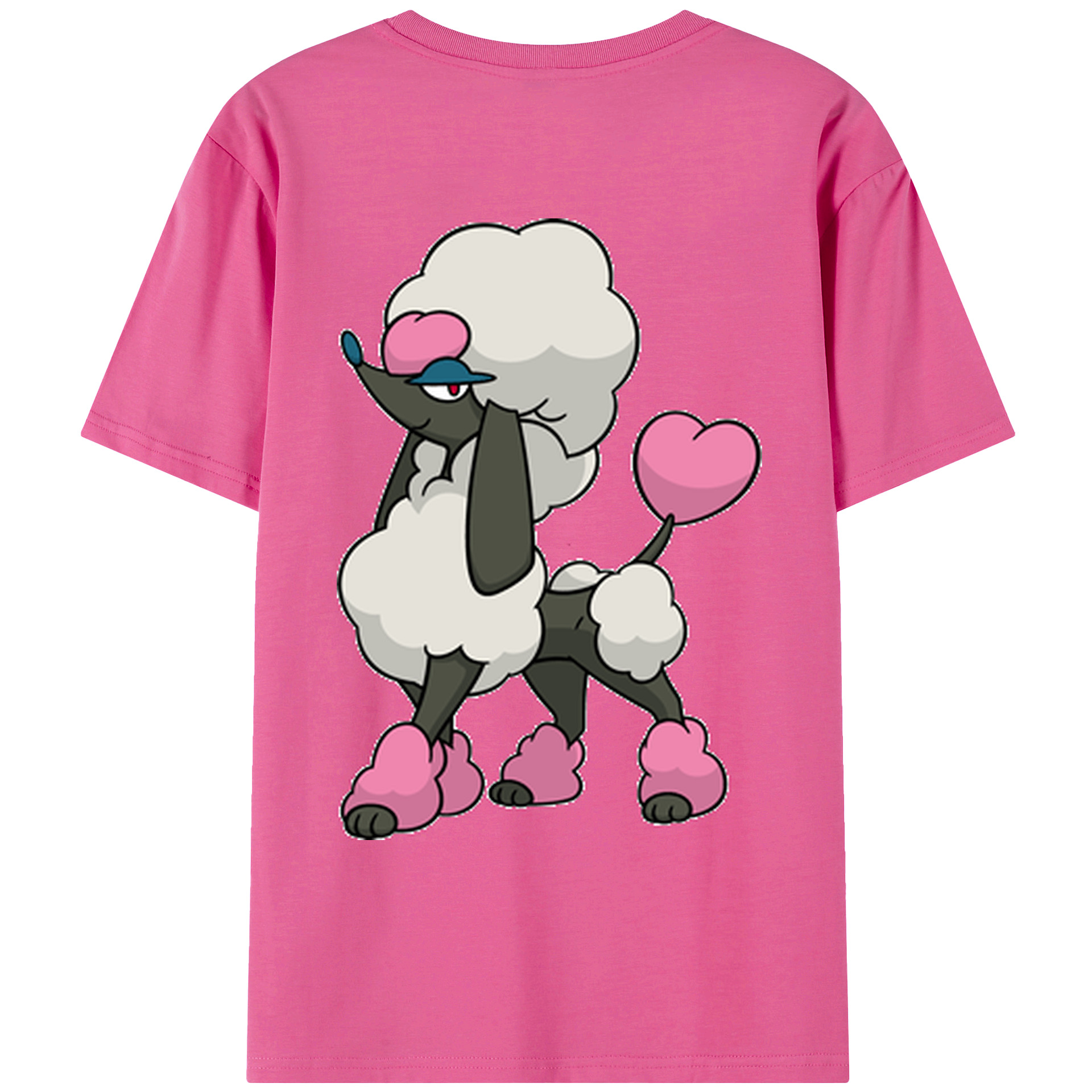 （画像用） ポケットモンスター Pokémon レディース半袖Tシャツ(バックプリント)