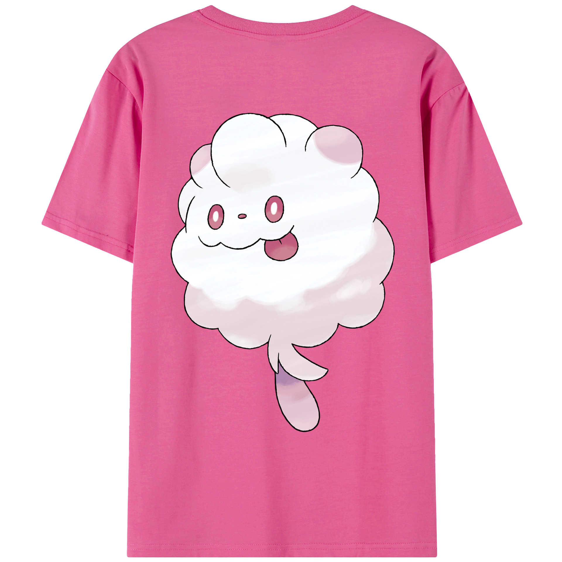 （画像用） ポケットモンスター Pokémon レディース半袖Tシャツ(バックプリント)
