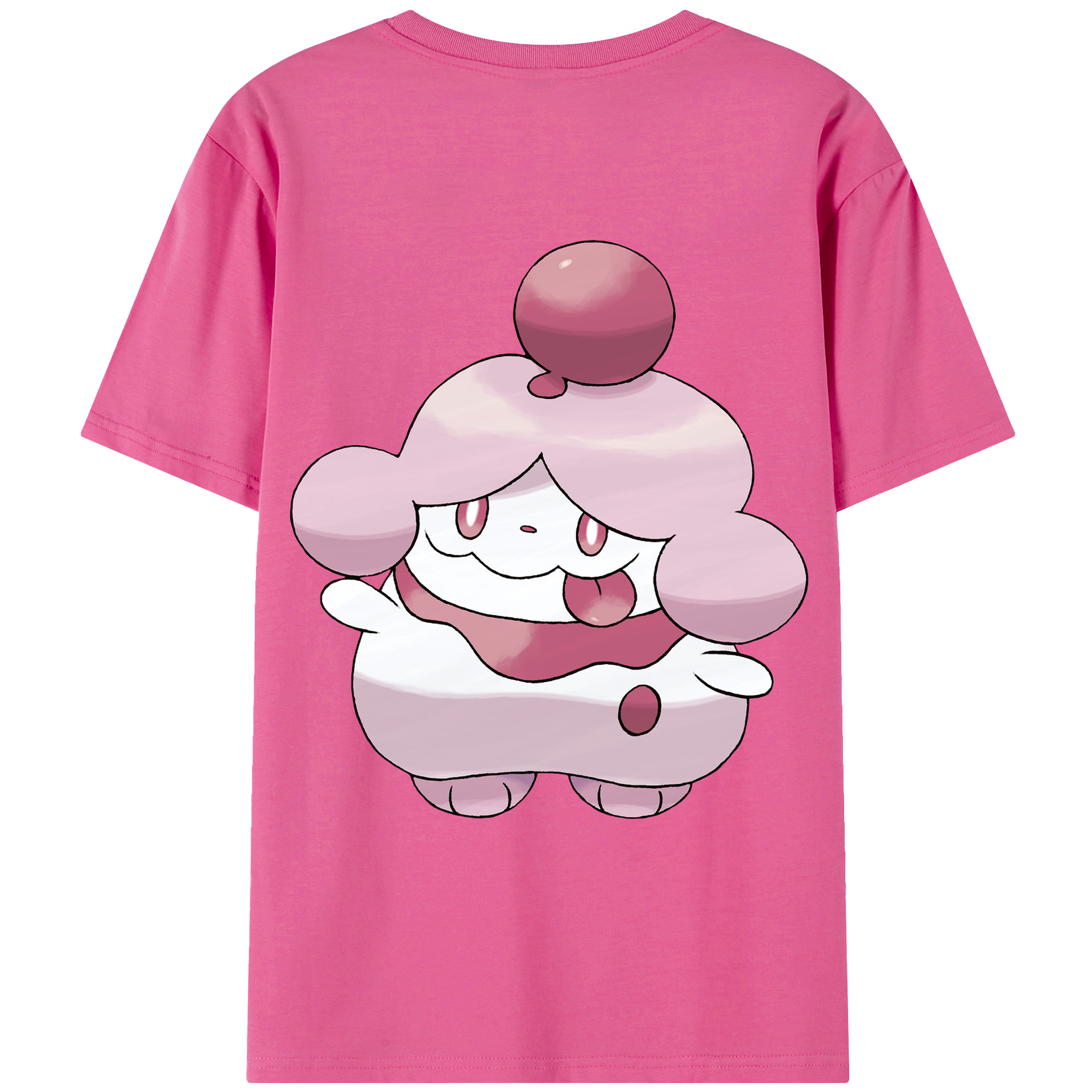 （画像用） ポケットモンスター Pokémon レディース半袖Tシャツ(バックプリント)