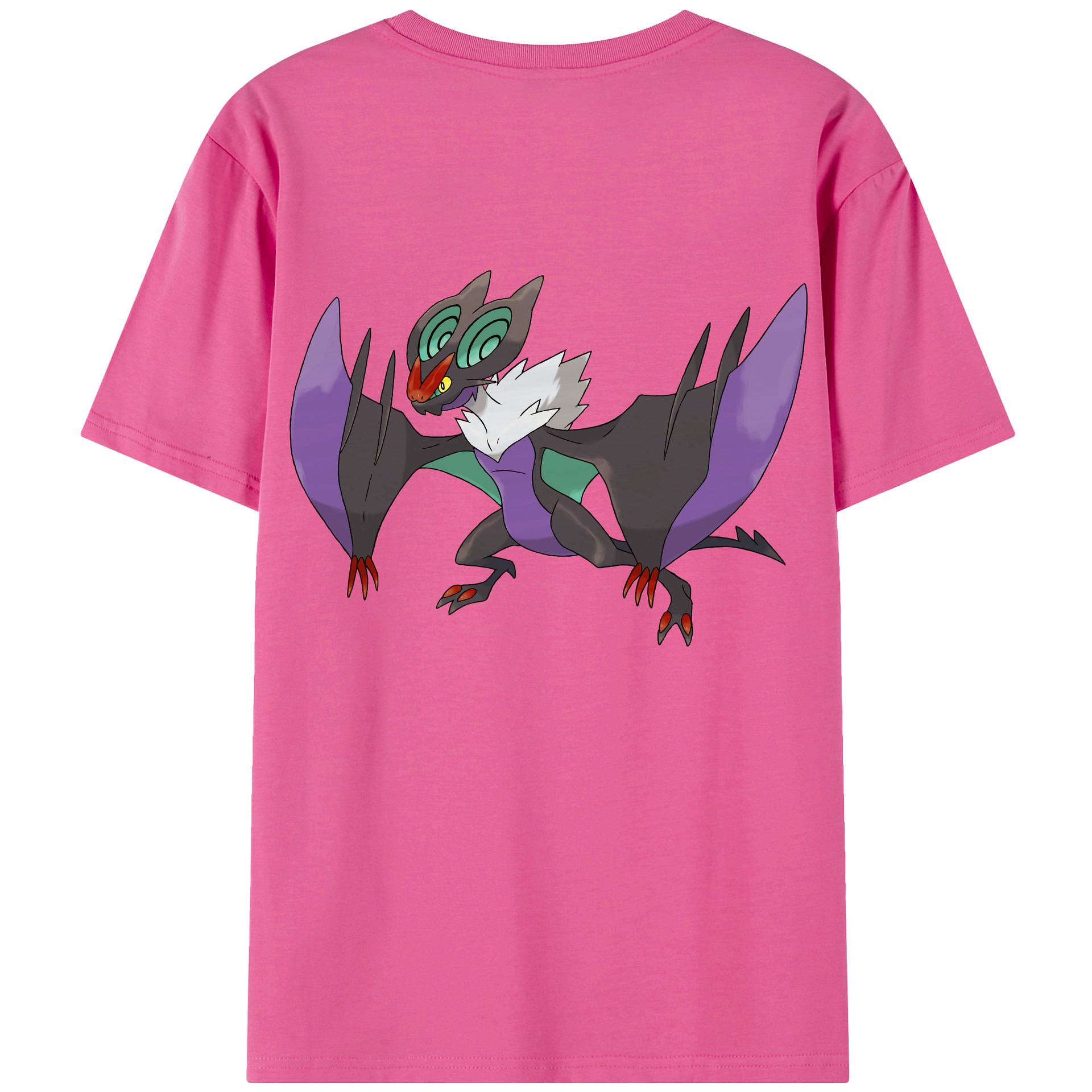 （画像用） ポケットモンスター Pokémon レディース半袖Tシャツ(バックプリント)