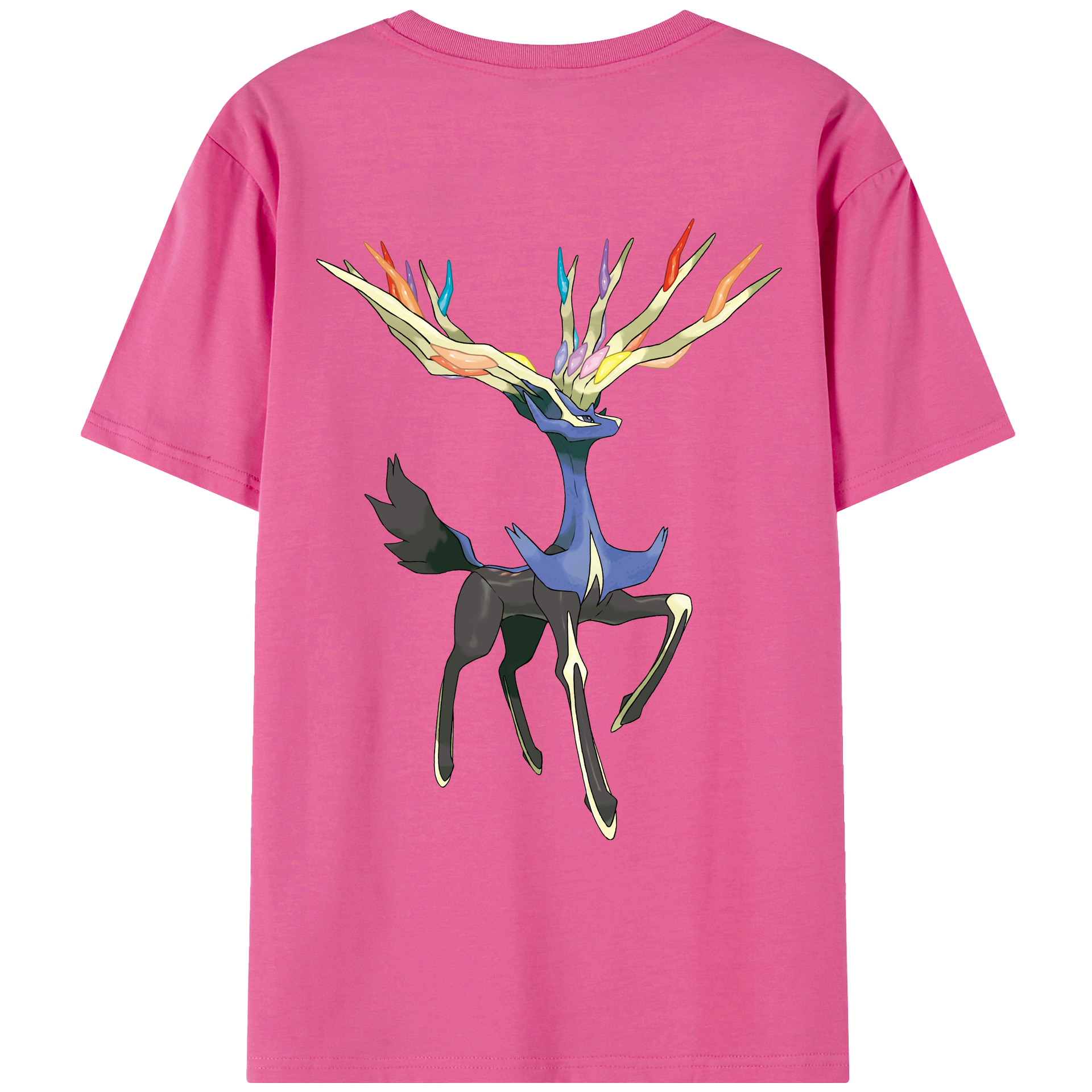 （画像用） ポケットモンスター Pokémon レディース半袖Tシャツ(バックプリント)