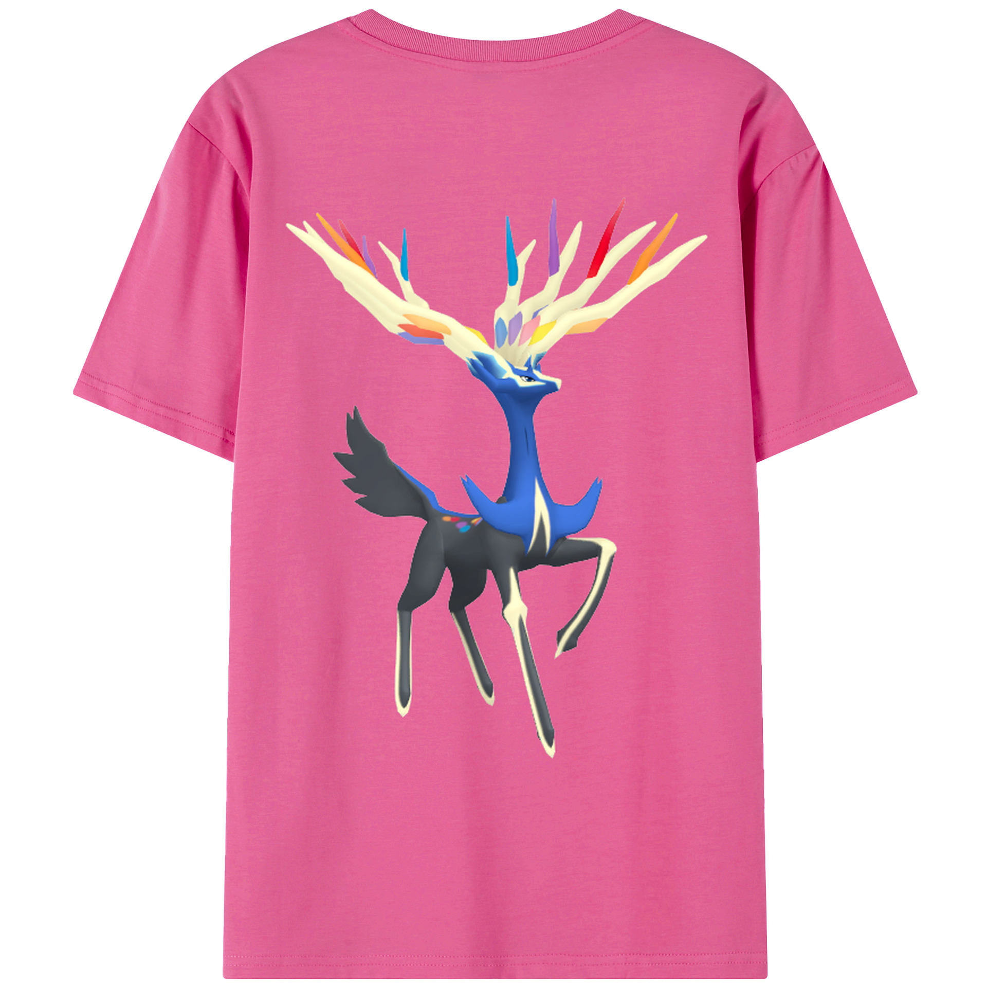 （画像用） ポケットモンスター Pokémon レディース半袖Tシャツ(バックプリント)