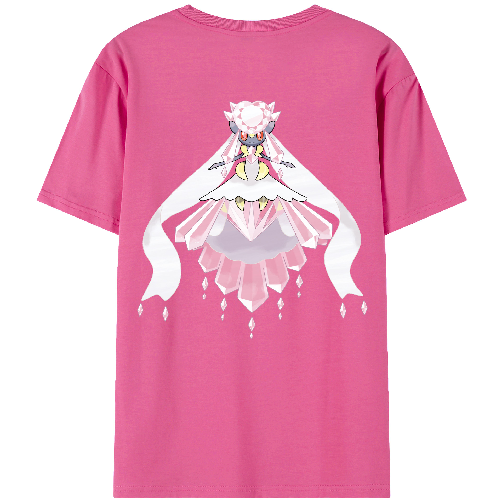 （画像用） ポケットモンスター Pokémon レディース半袖Tシャツ(バックプリント)