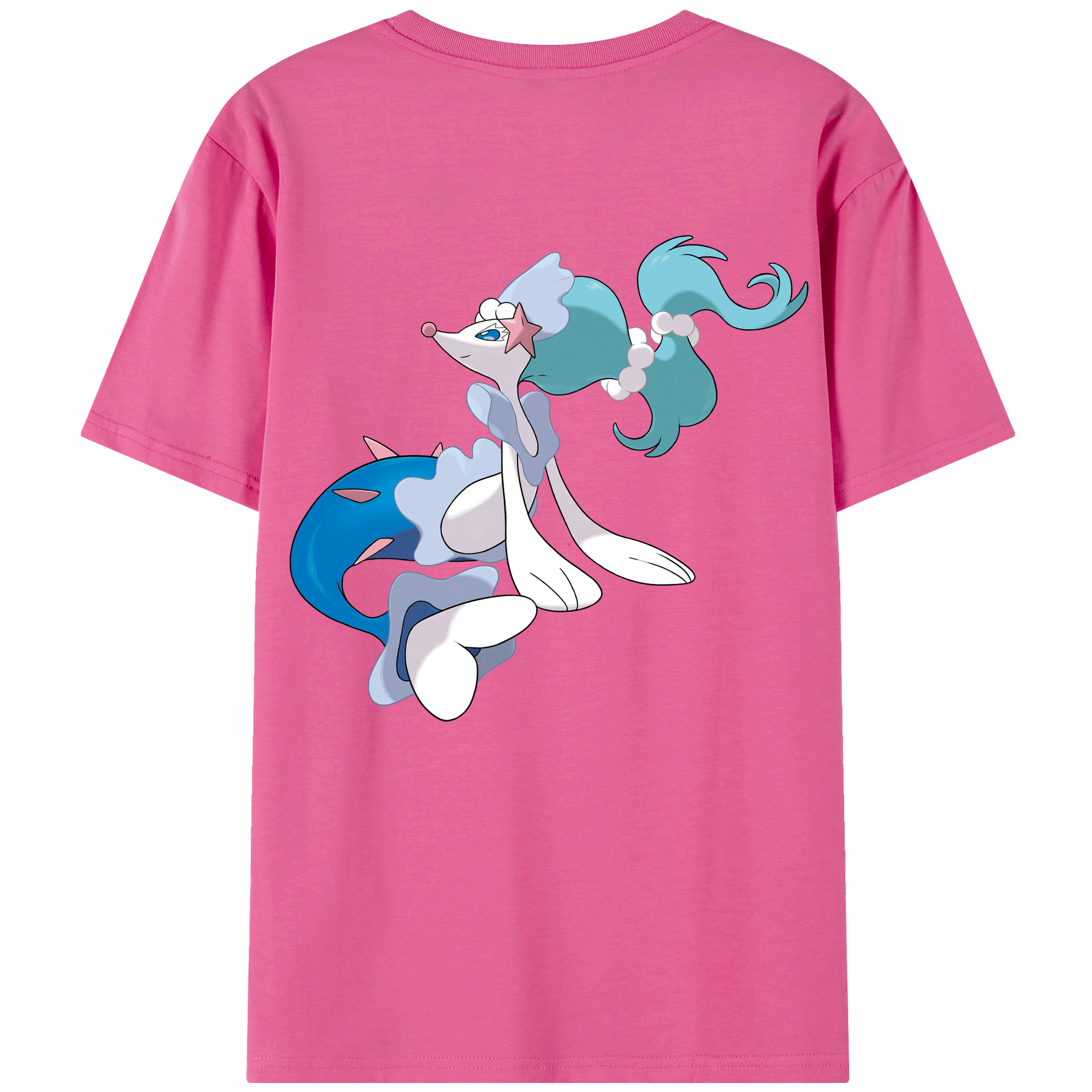 （画像用） ポケットモンスター Pokémon レディース半袖Tシャツ(バックプリント)