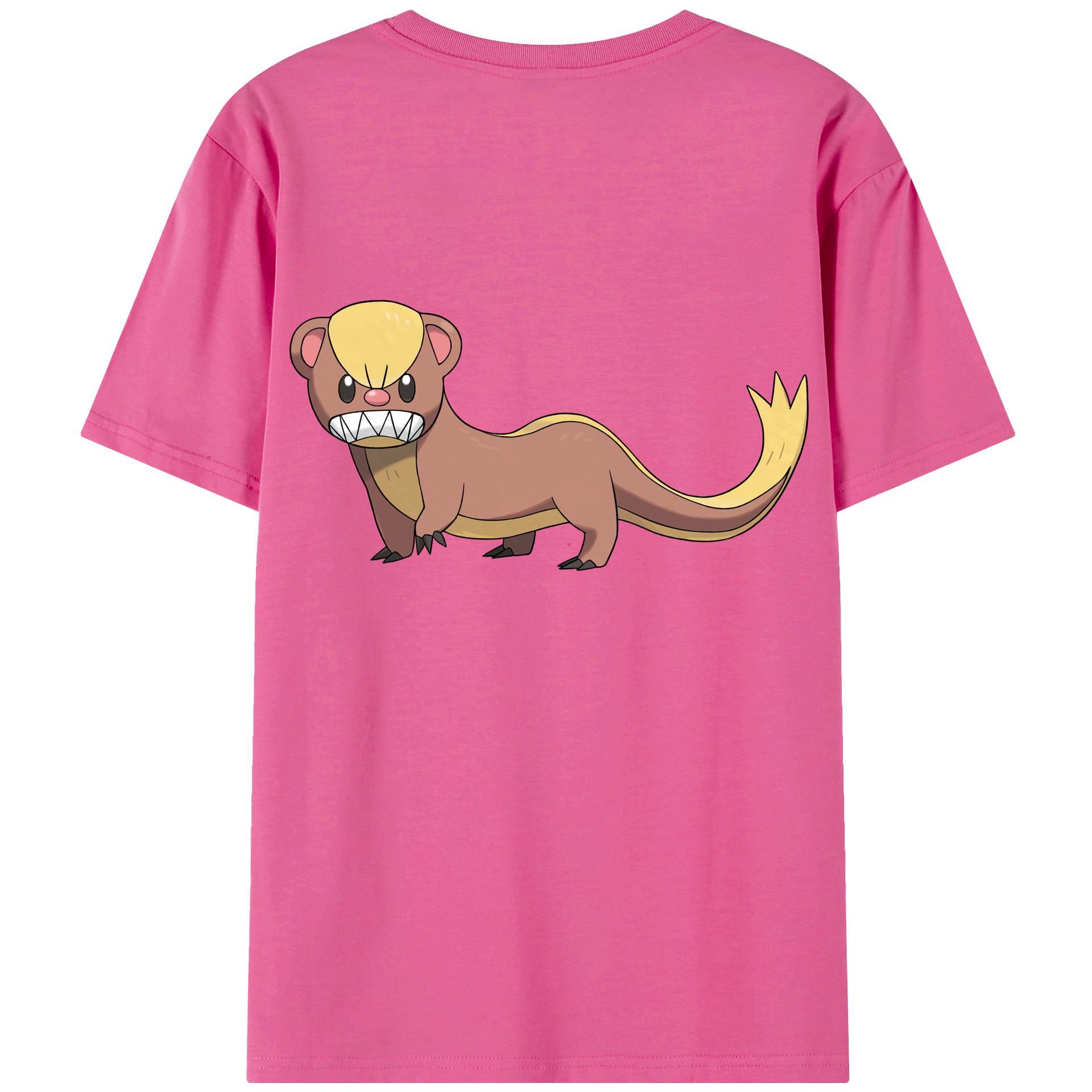 （画像用） ポケットモンスター Pokémon レディース半袖Tシャツ(バックプリント)