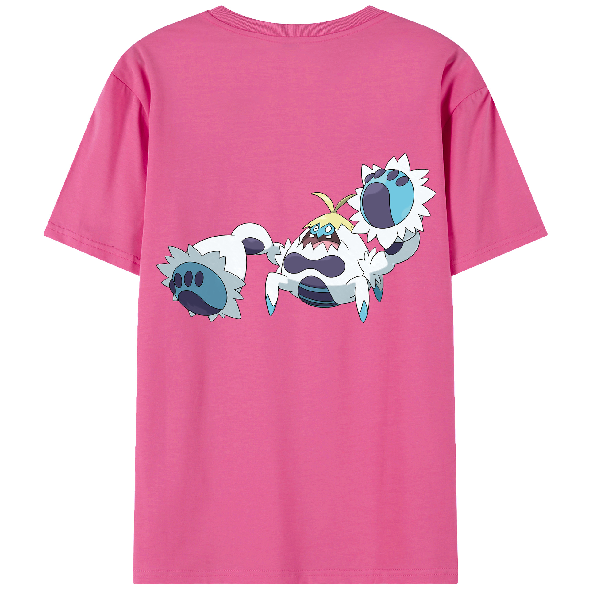 （画像用） ポケットモンスター Pokémon レディース半袖Tシャツ(バックプリント)