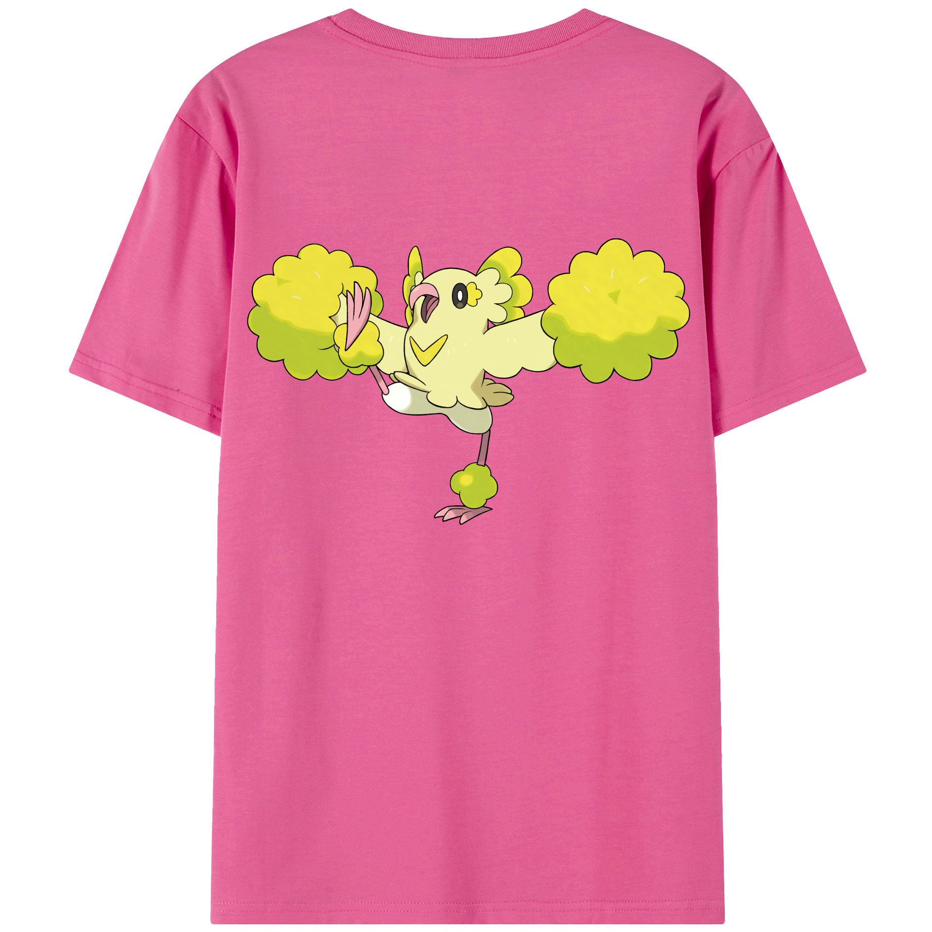 （画像用） ポケットモンスター Pokémon レディース半袖Tシャツ(バックプリント)