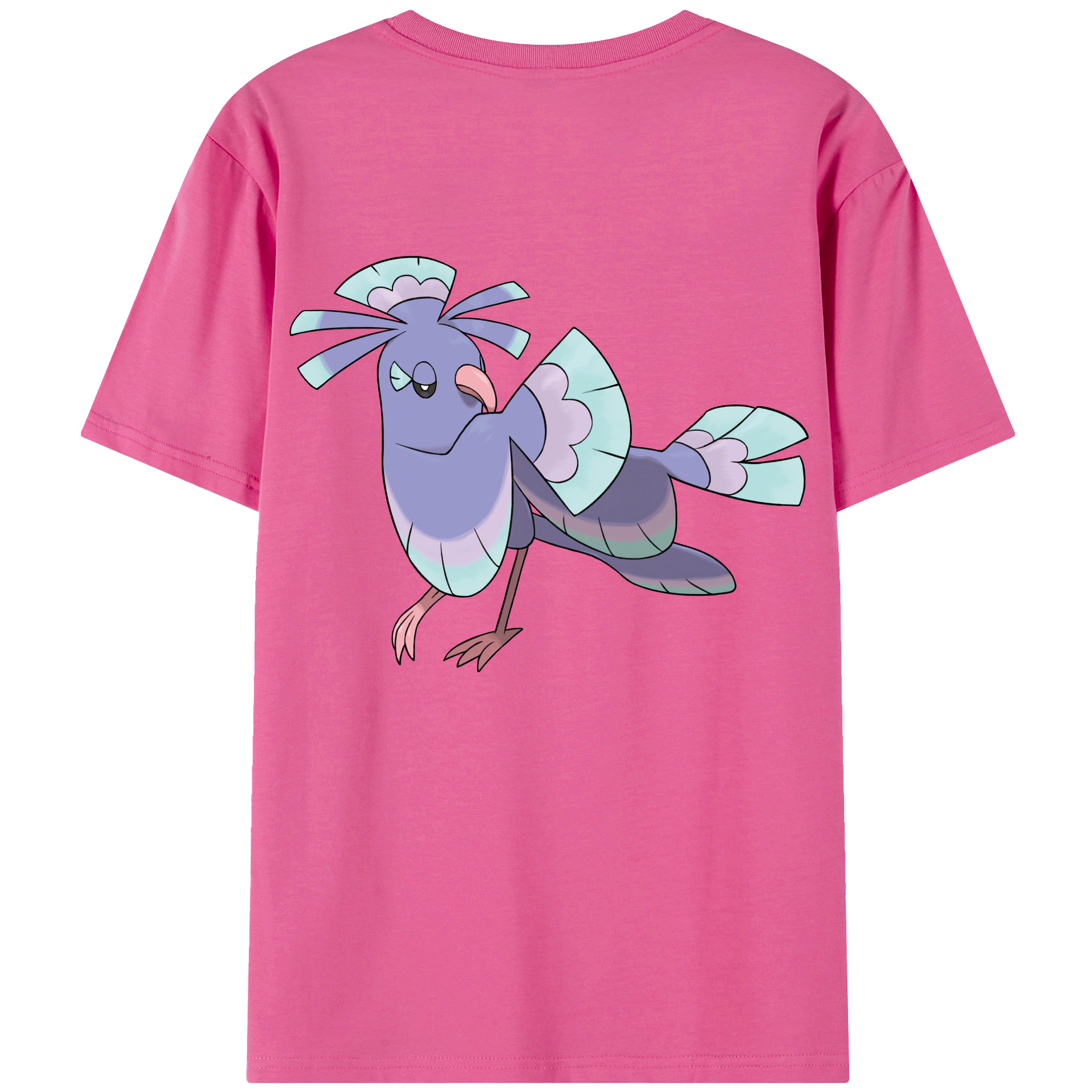 （画像用） ポケットモンスター Pokémon レディース半袖Tシャツ(バックプリント)