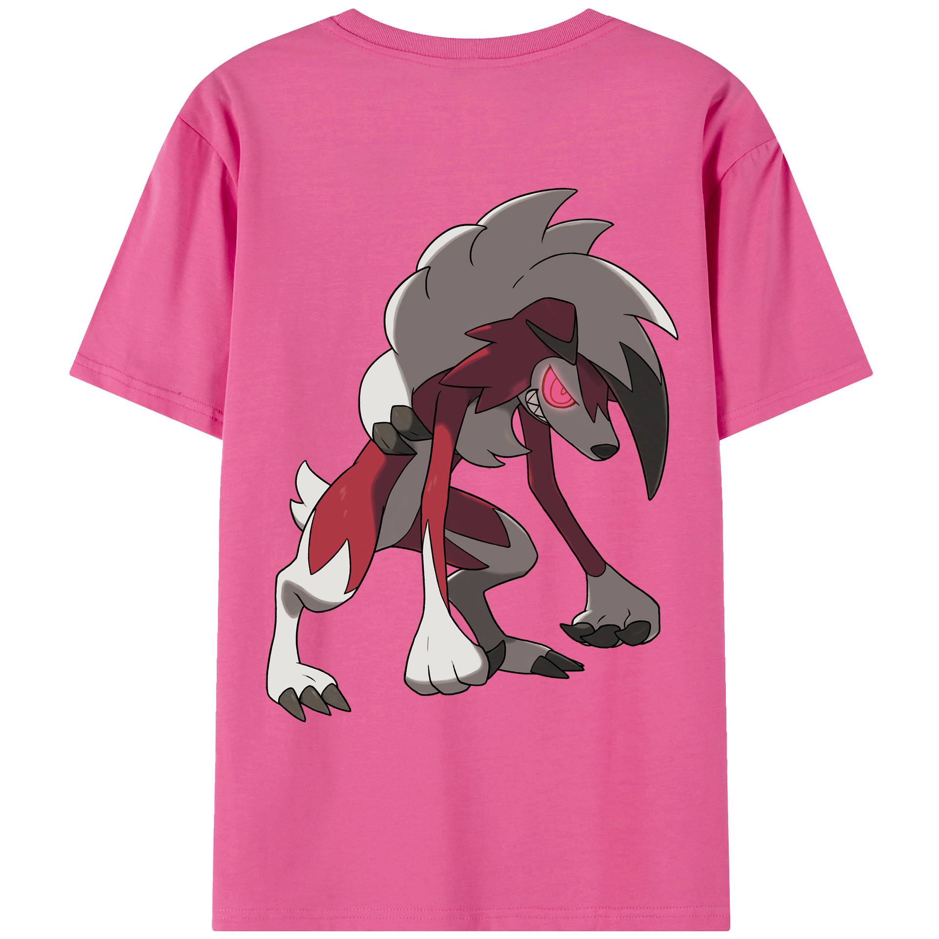 （画像用） ポケットモンスター Pokémon レディース半袖Tシャツ(バックプリント)