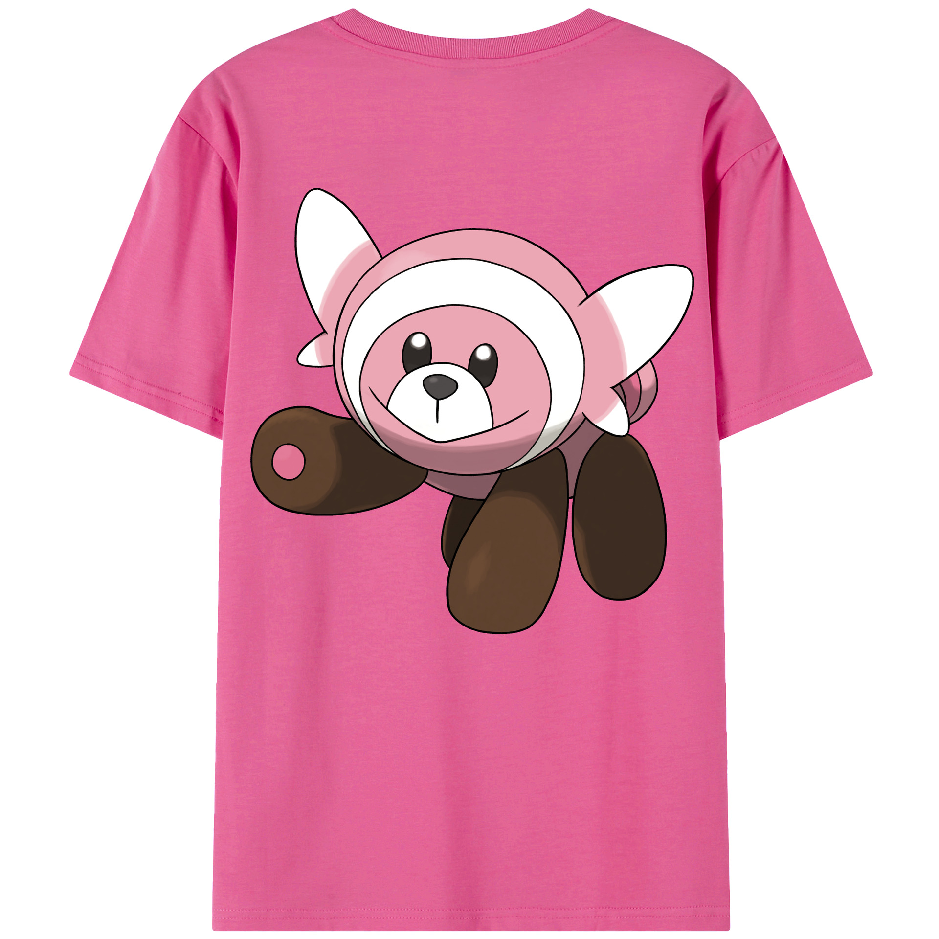 （画像用） ポケットモンスター Pokémon レディース半袖Tシャツ(バックプリント)