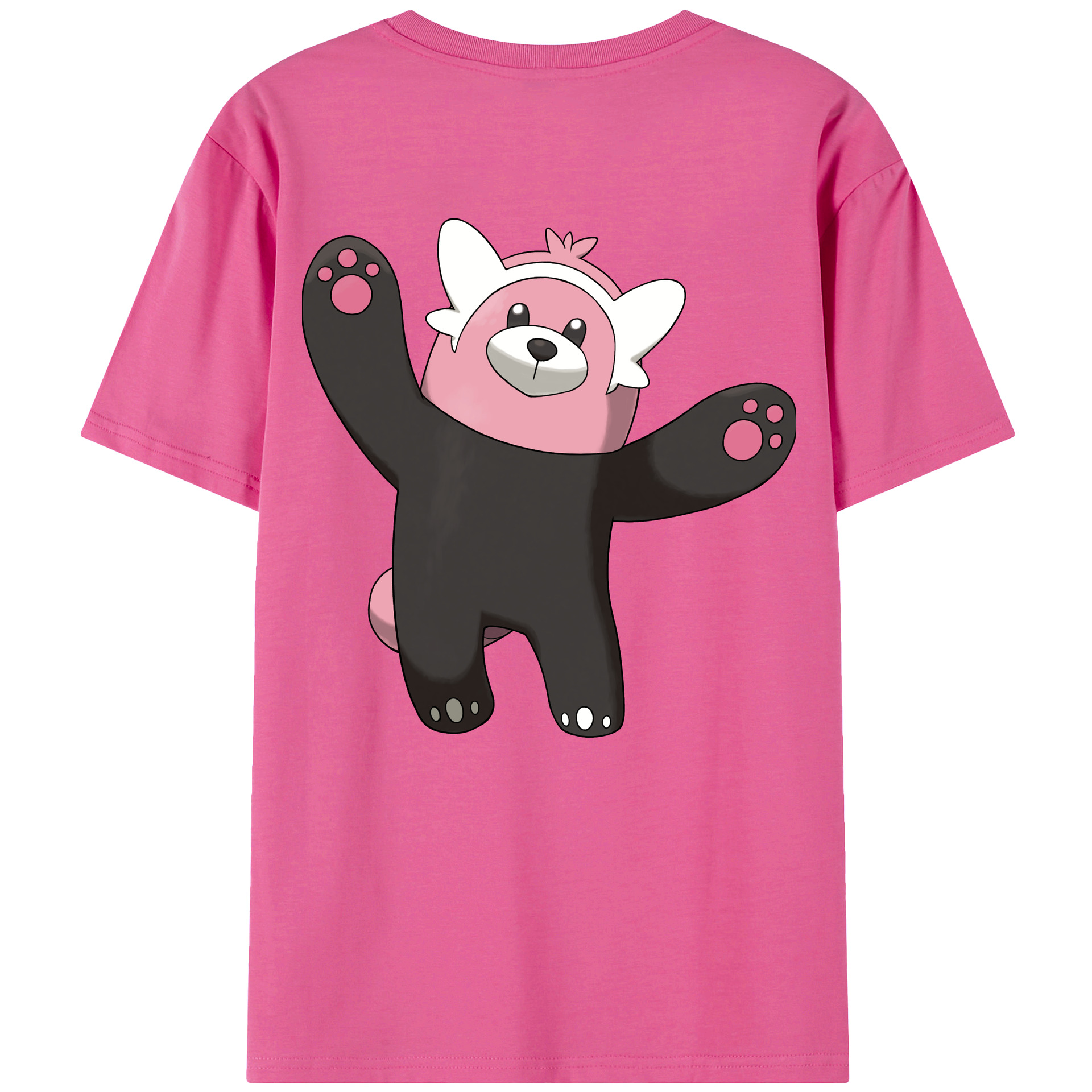 （画像用） ポケットモンスター Pokémon レディース半袖Tシャツ(バックプリント)