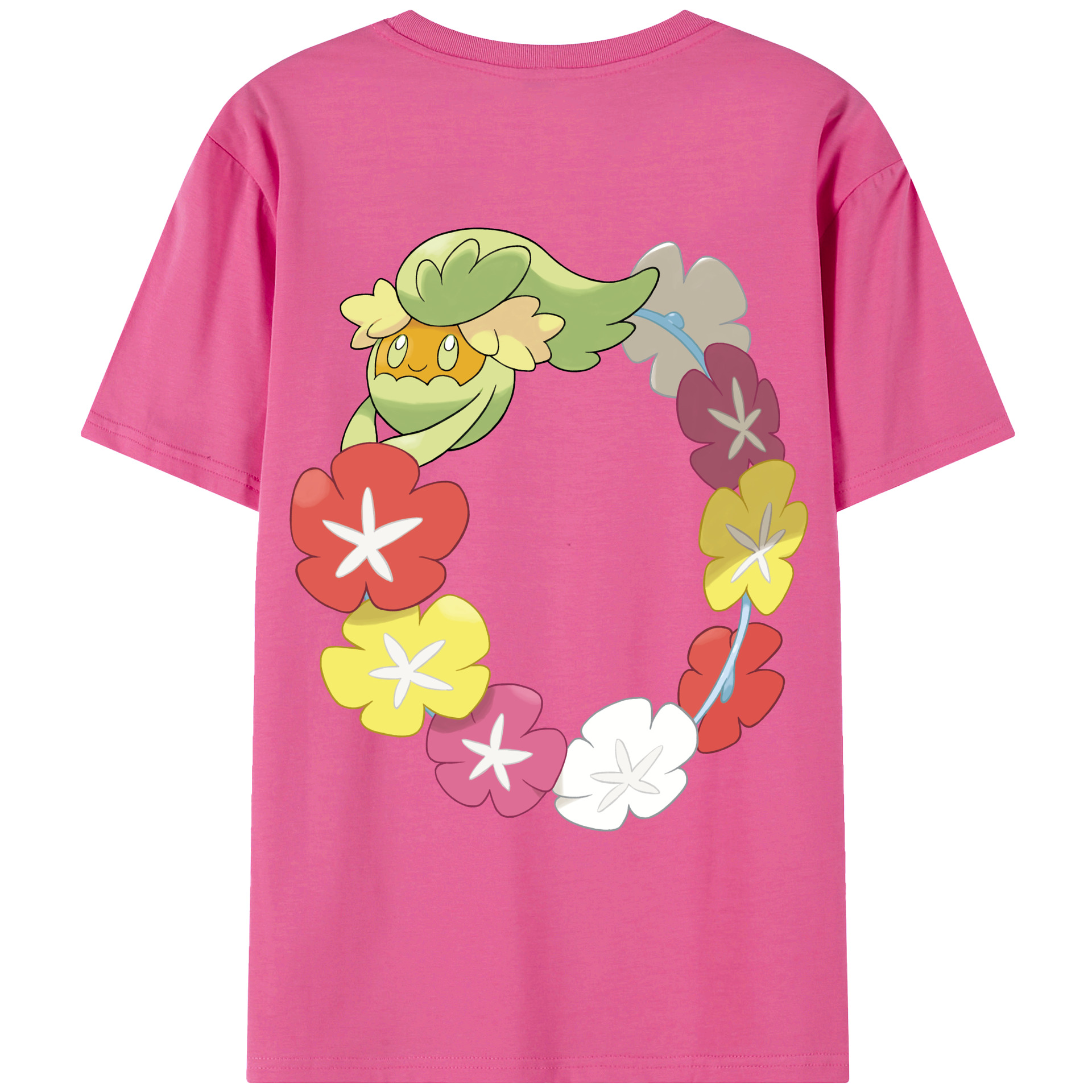 （画像用） ポケットモンスター Pokémon レディース半袖Tシャツ(バックプリント)