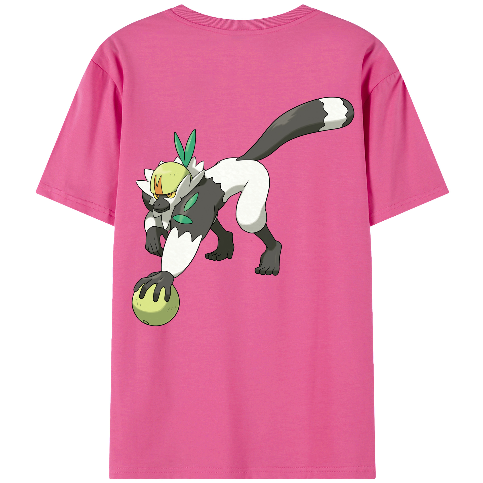 （画像用） ポケットモンスター Pokémon レディース半袖Tシャツ(バックプリント)