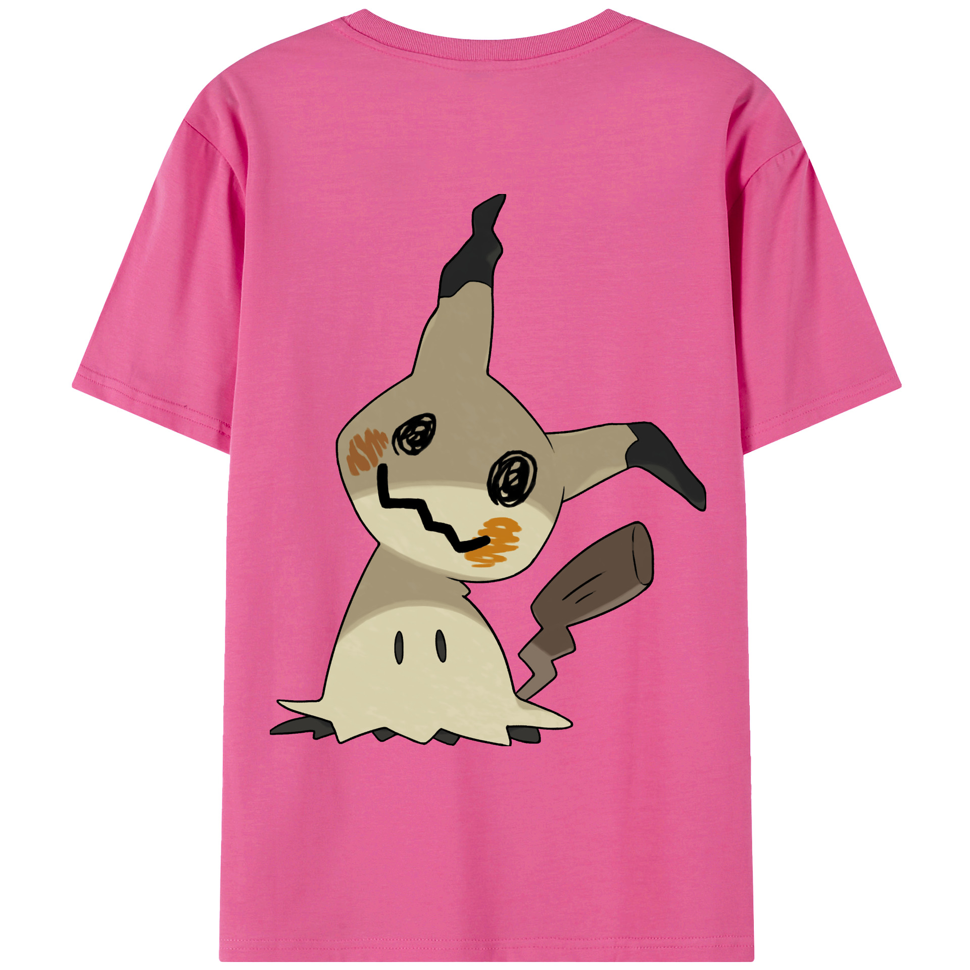 （画像用） ポケットモンスター Pokémon レディース半袖Tシャツ(バックプリント)