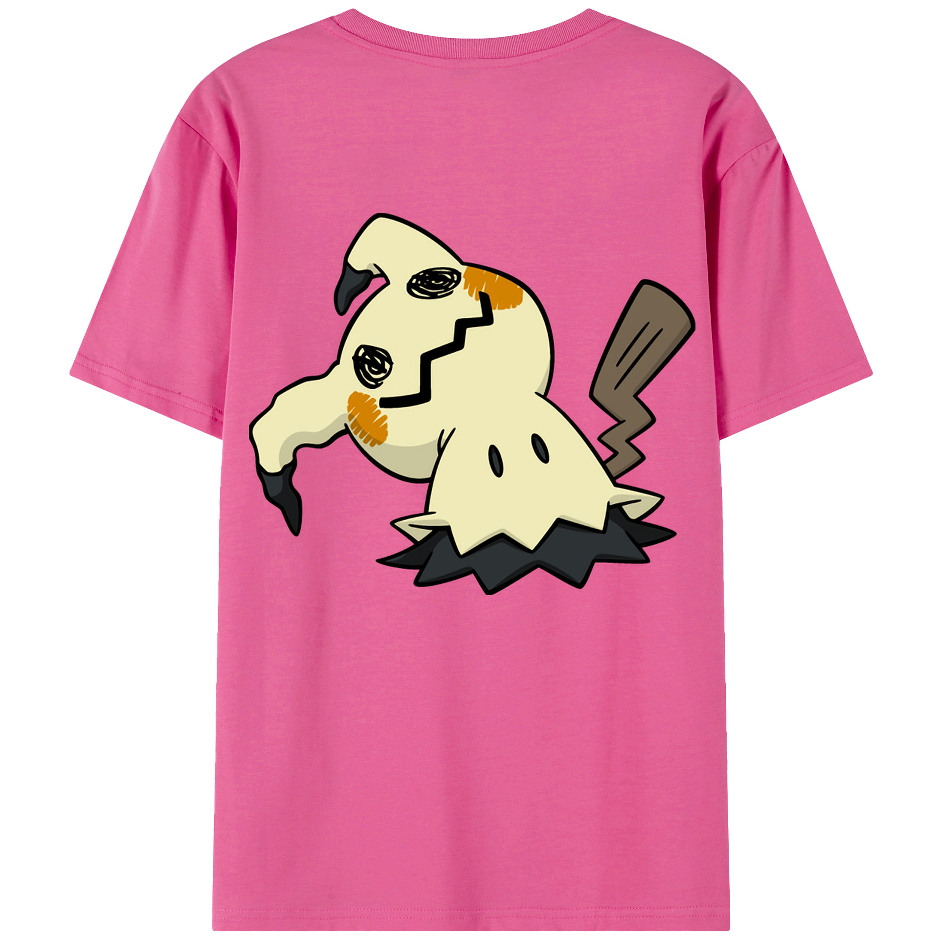 （画像用） ポケットモンスター Pokémon レディース半袖Tシャツ(バックプリント)