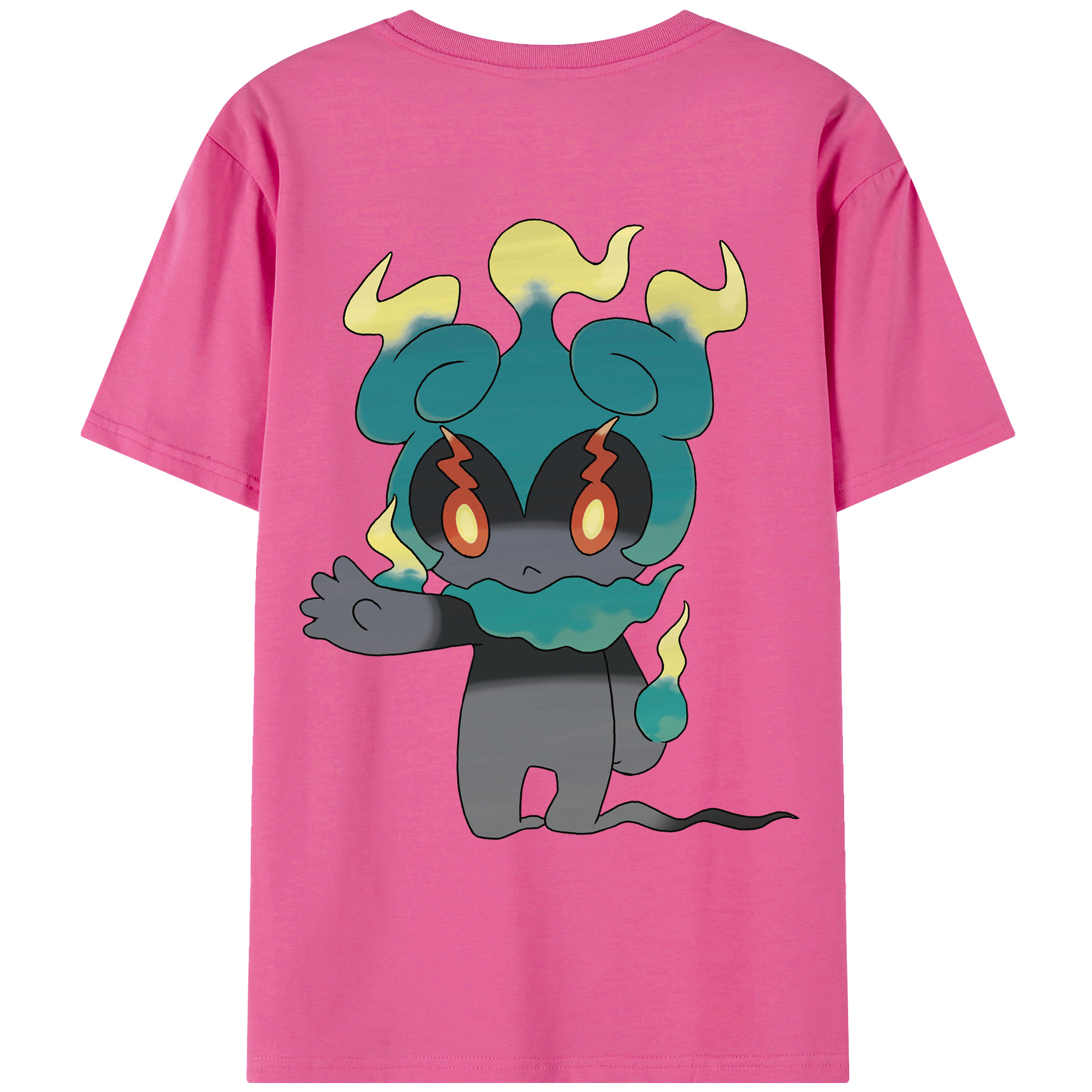 （画像用） ポケットモンスター Pokémon レディース半袖Tシャツ(バックプリント)
