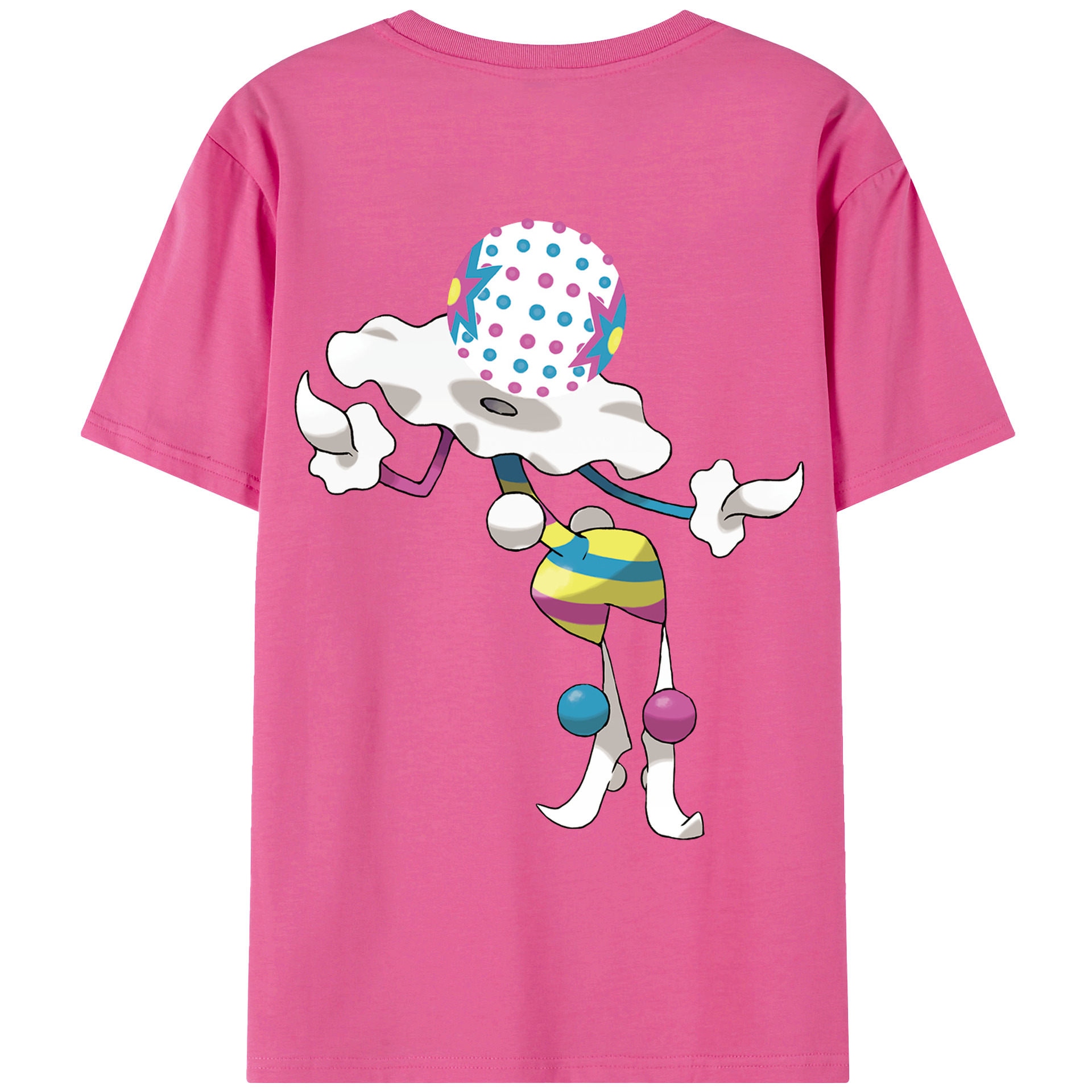 （画像用） ポケットモンスター Pokémon レディース半袖Tシャツ(バックプリント)