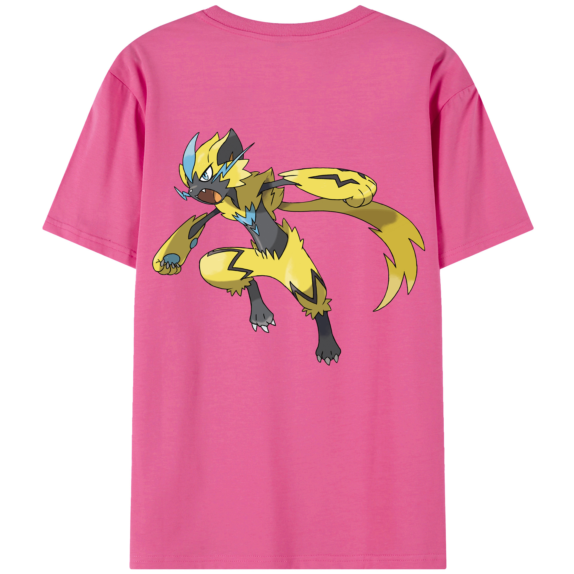 （画像用） ポケットモンスター Pokémon レディース半袖Tシャツ(バックプリント)