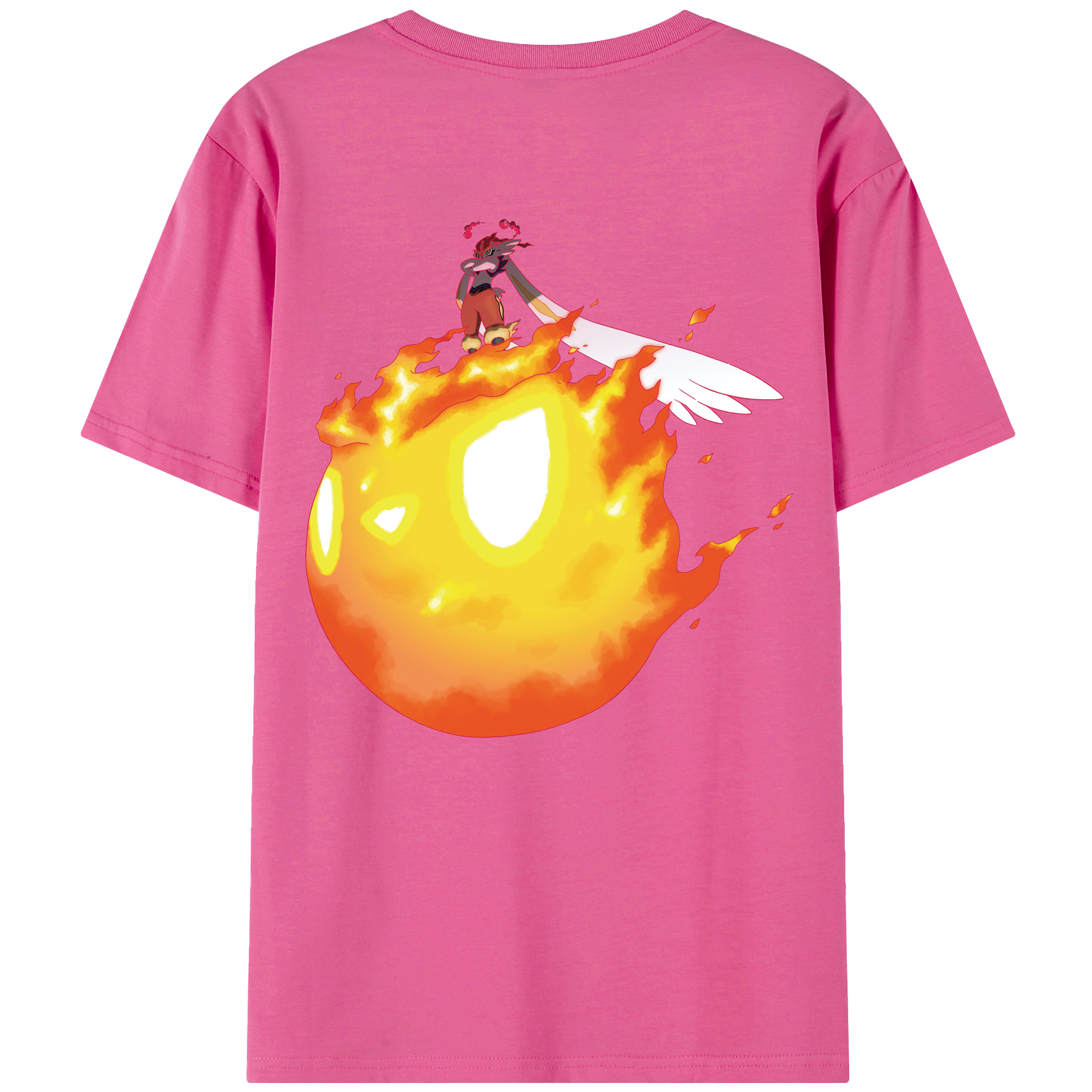 （画像用） ポケットモンスター Pokémon レディース半袖Tシャツ(バックプリント)