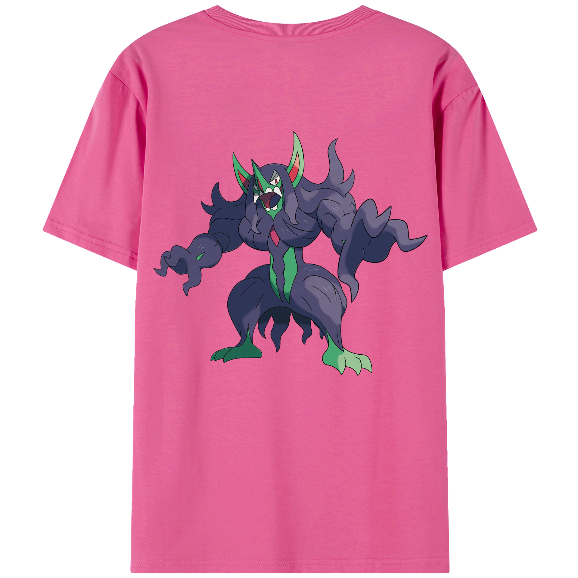 （画像用） ポケットモンスター Pokémon レディース半袖Tシャツ(バックプリント)