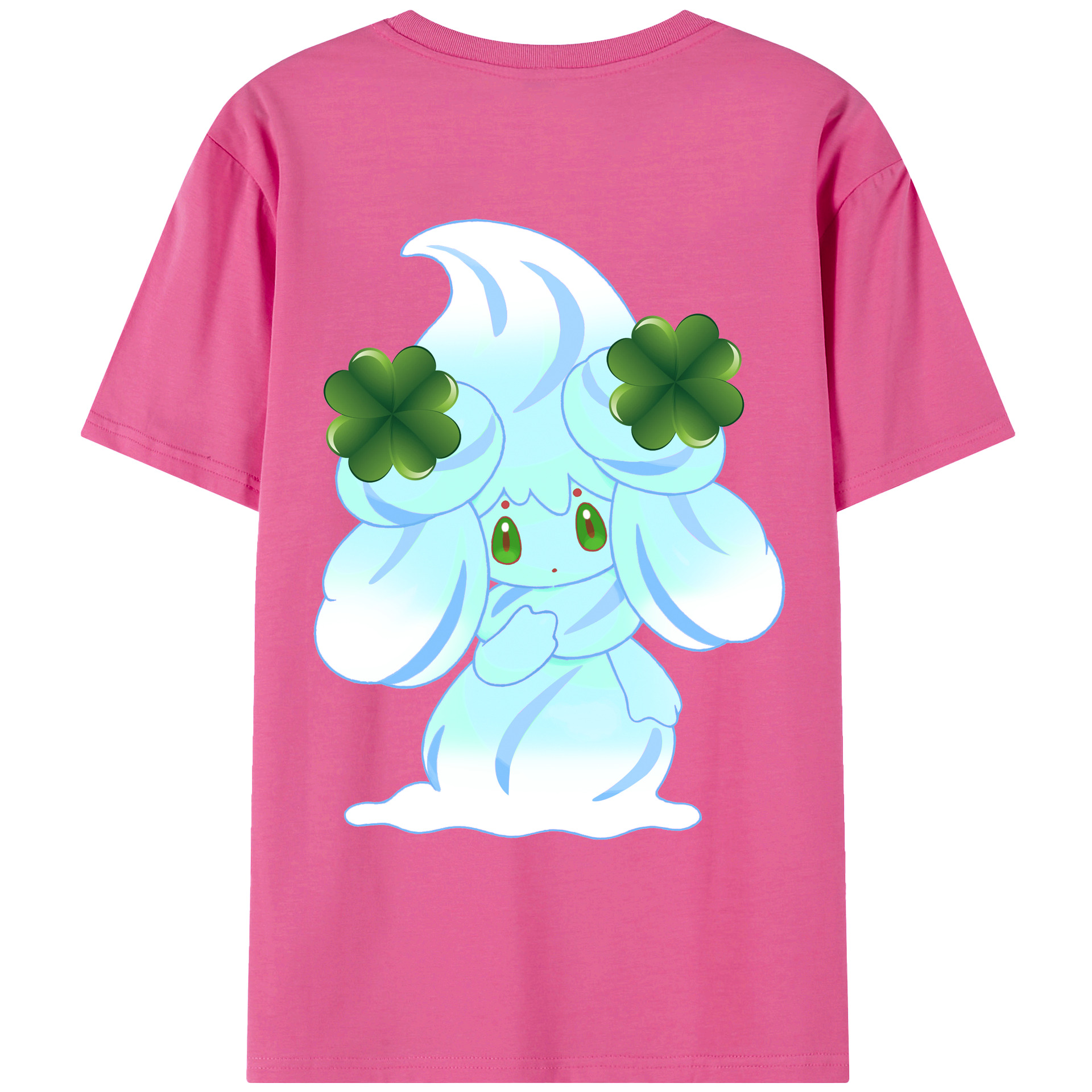 （画像用） ポケットモンスター Pokémon レディース半袖Tシャツ(バックプリント)