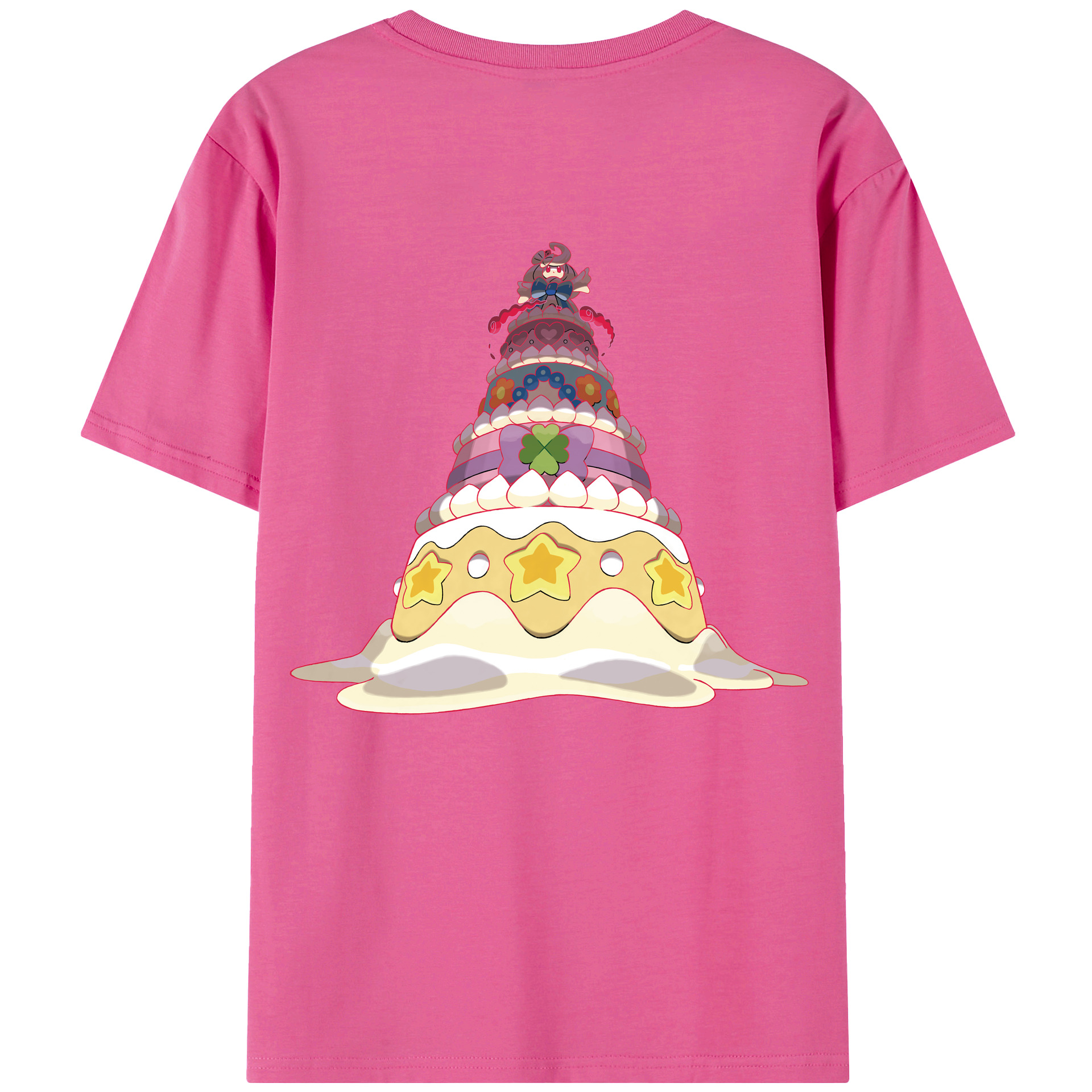 （画像用） ポケットモンスター Pokémon レディース半袖Tシャツ(バックプリント)