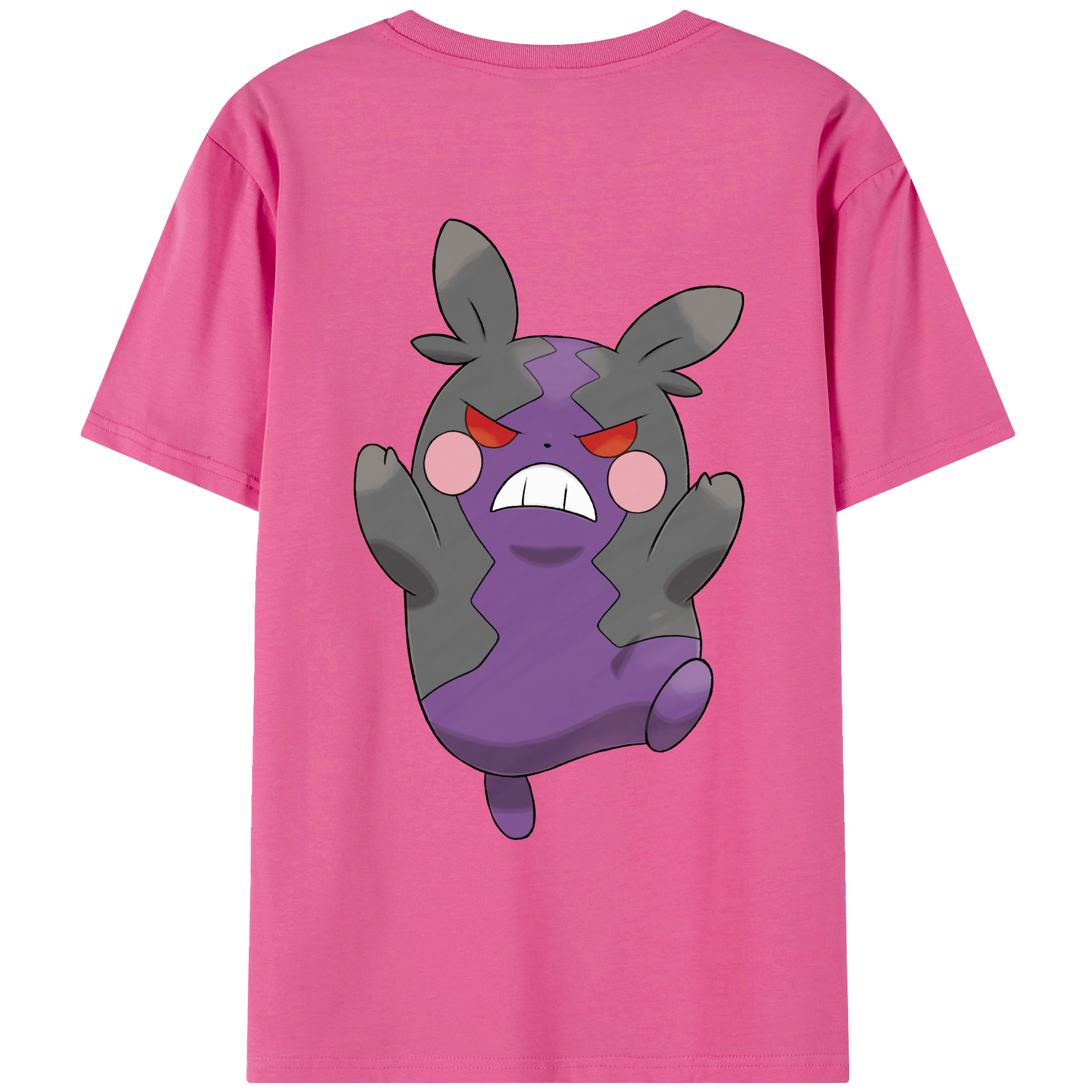 （画像用） ポケットモンスター Pokémon レディース半袖Tシャツ(バックプリント)