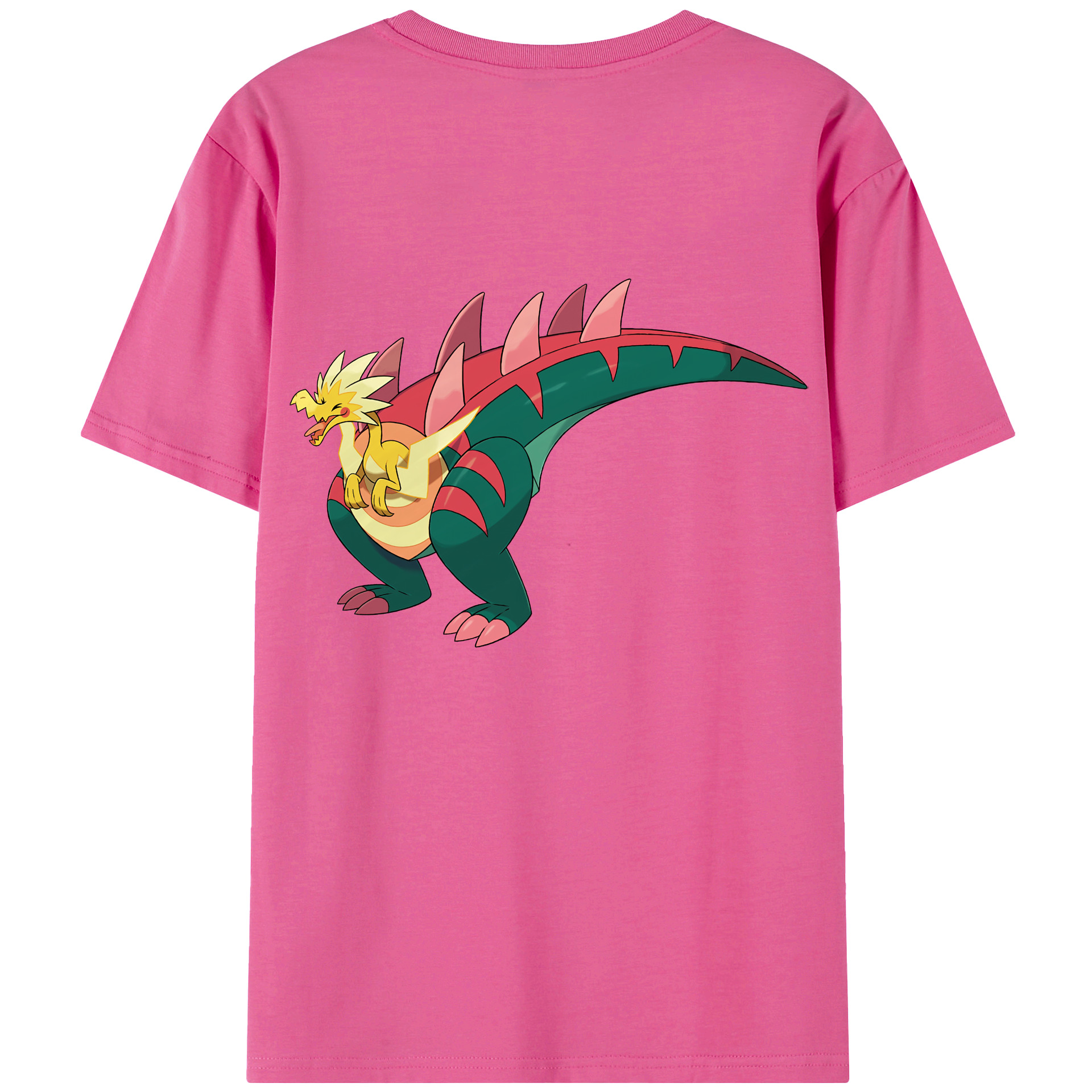 （画像用） ポケットモンスター Pokémon レディース半袖Tシャツ(バックプリント)