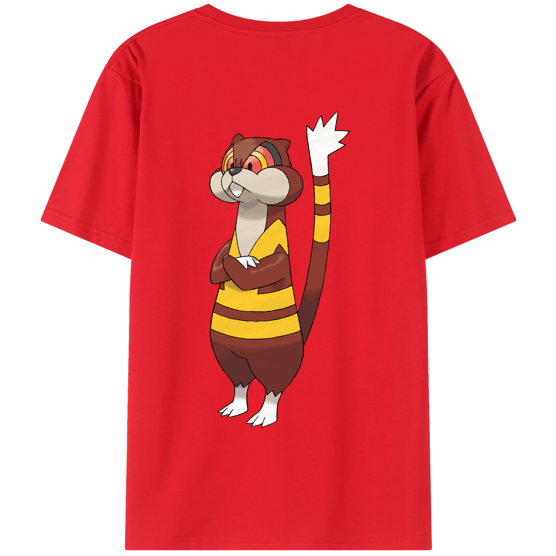 （画像用） ポケットモンスター Pokémon レディース半袖Tシャツ(バックプリント)