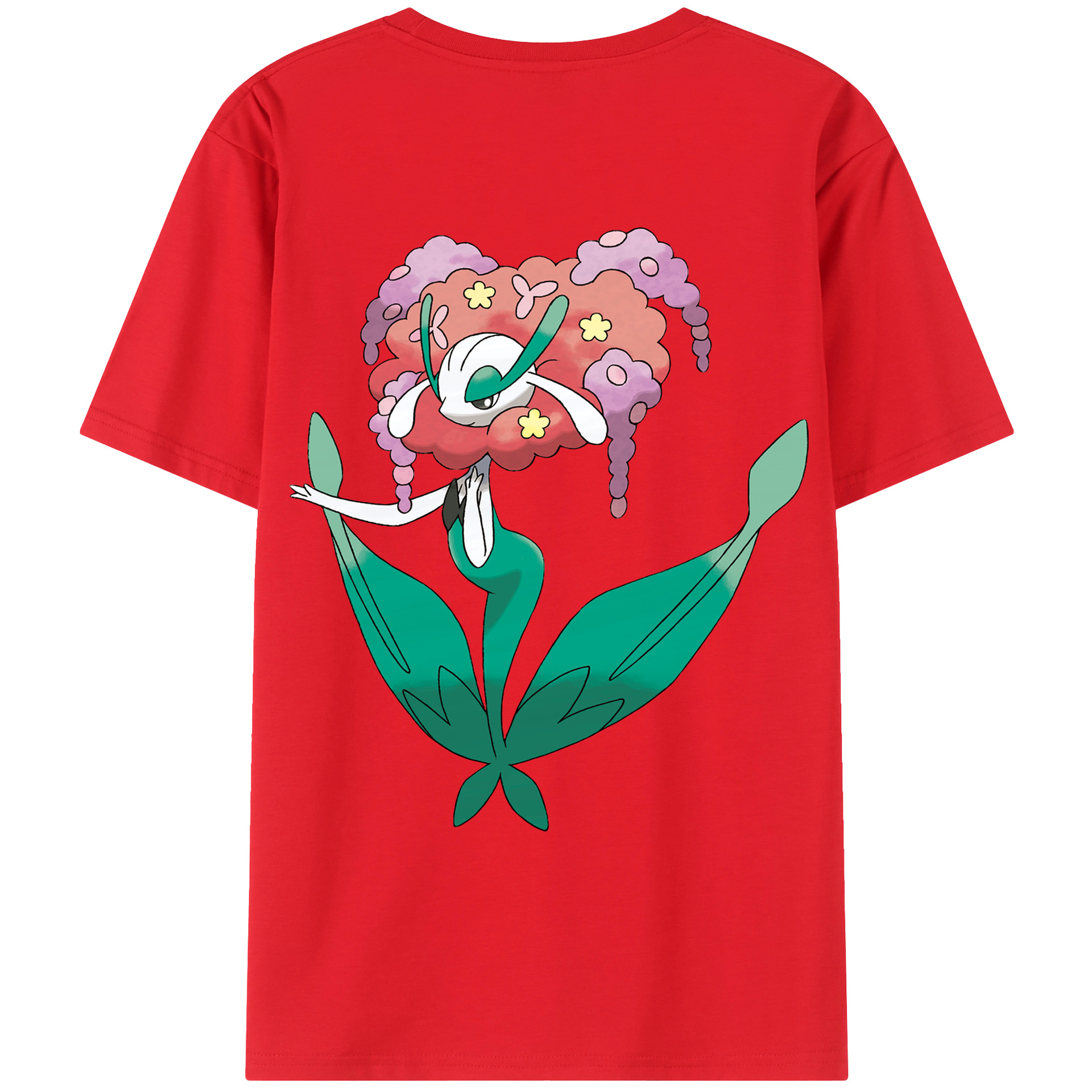 （画像用） ポケットモンスター Pokémon レディース半袖Tシャツ(バックプリント)
