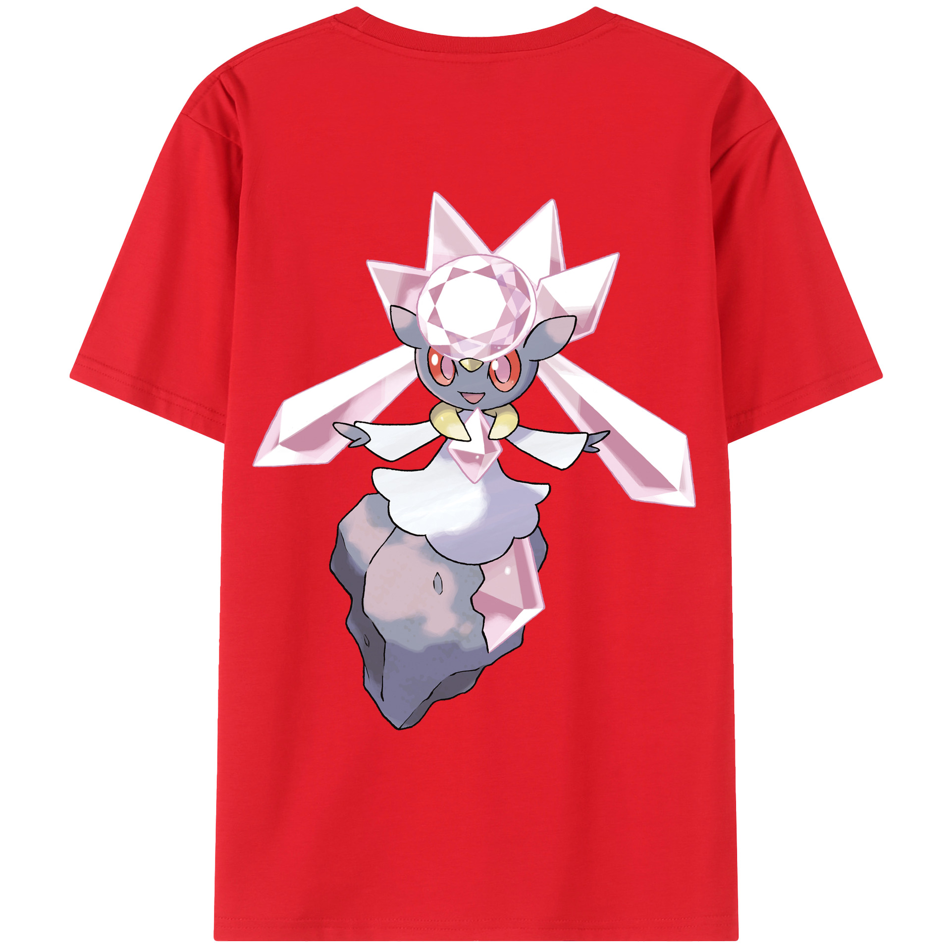 （画像用） ポケットモンスター Pokémon レディース半袖Tシャツ(バックプリント)