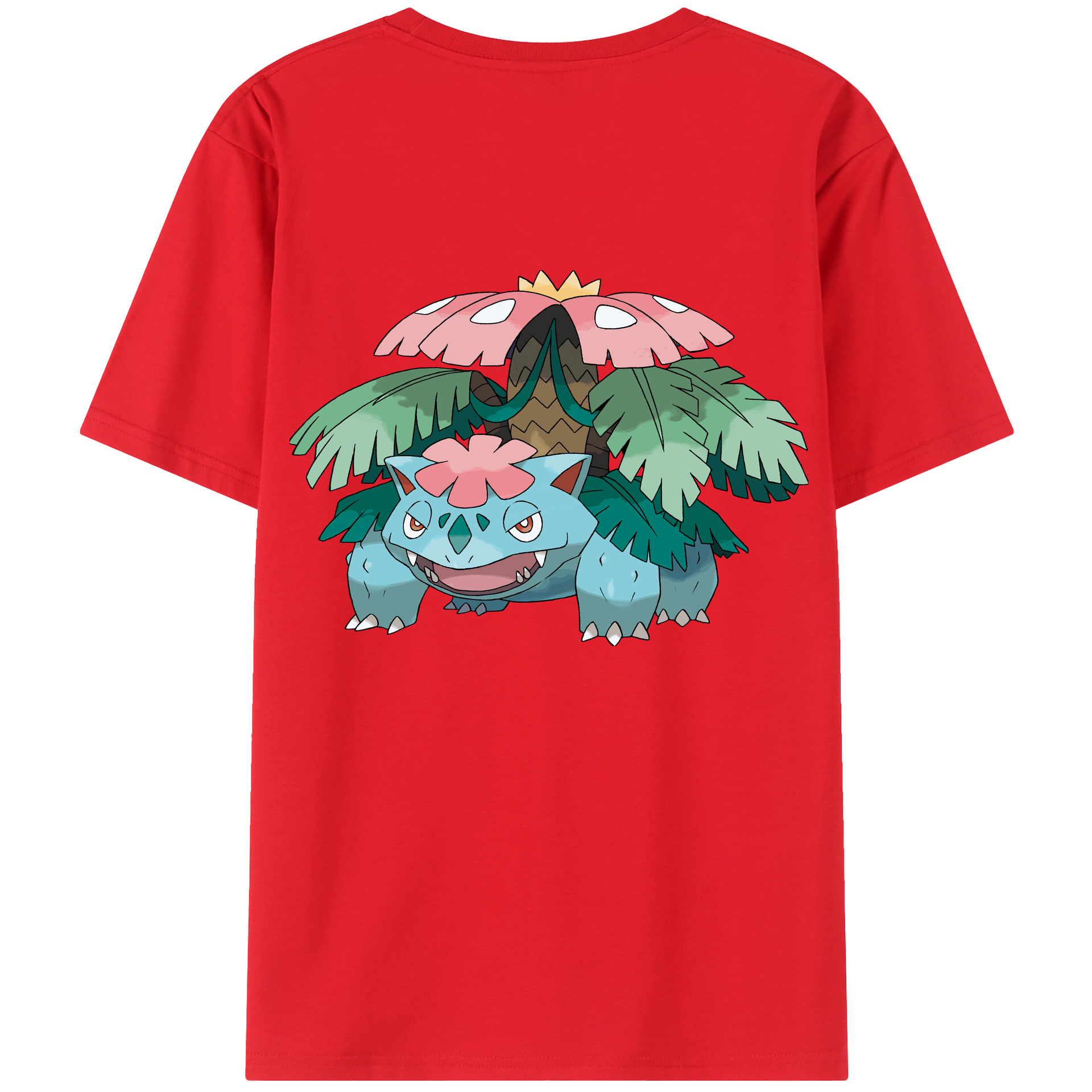 （画像用） ポケットモンスター Pokémon レディース半袖Tシャツ(バックプリント)