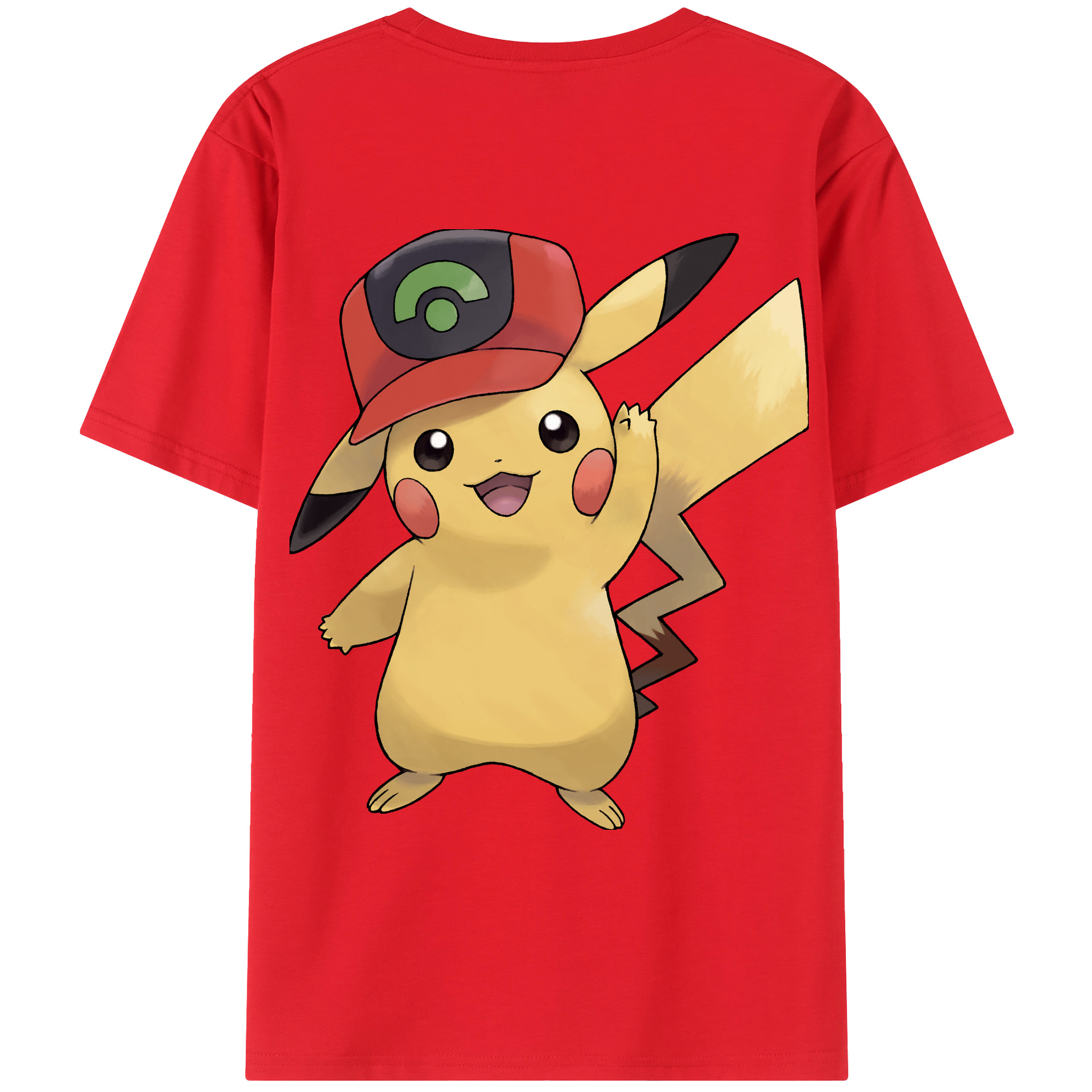 （画像用） ポケットモンスター Pokémon レディース半袖Tシャツ(バックプリント)