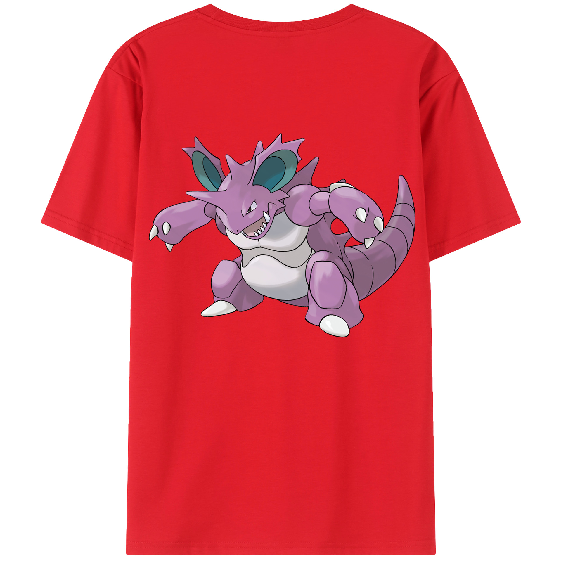 （画像用） ポケットモンスター Pokémon レディース半袖Tシャツ(バックプリント)