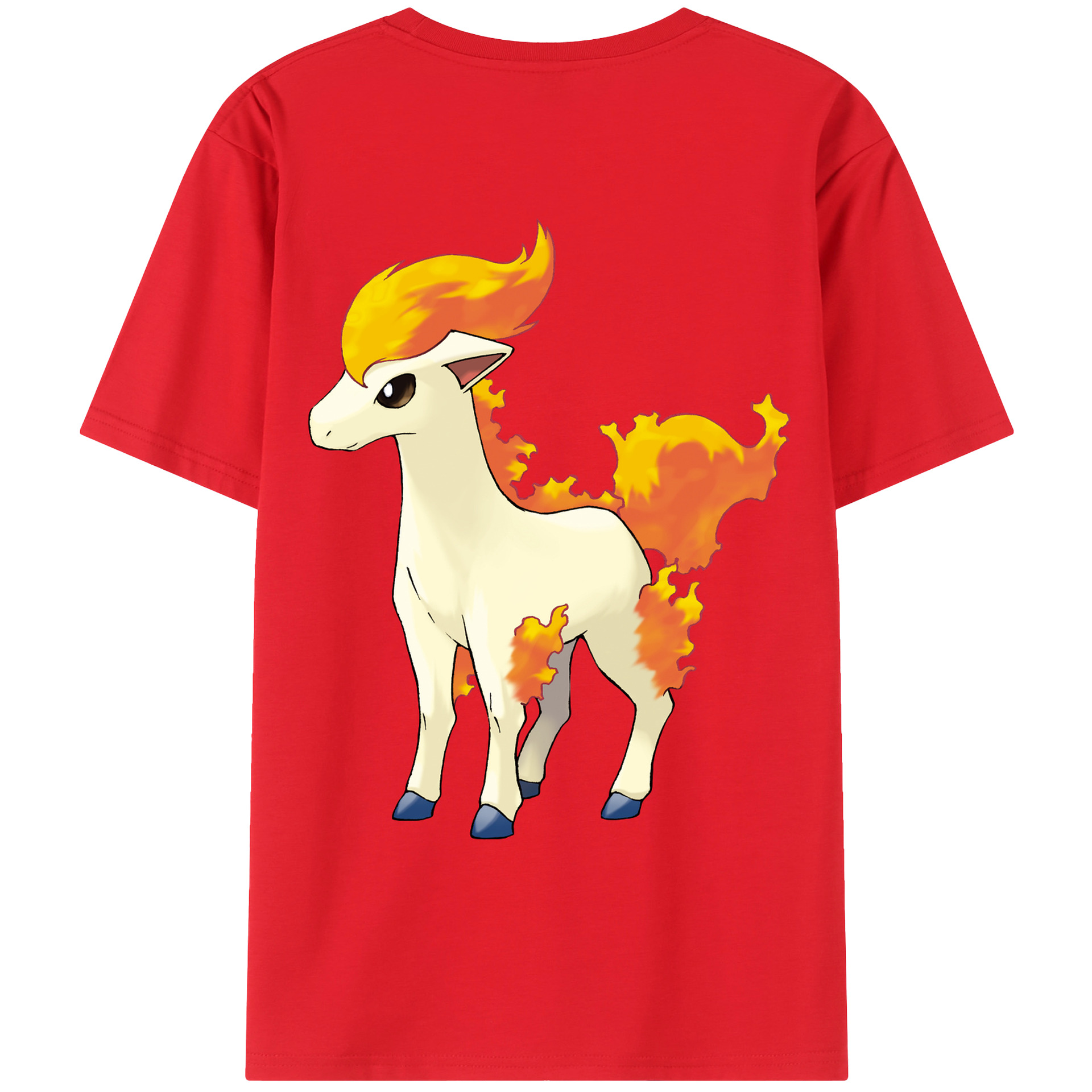 （画像用） ポケットモンスター Pokémon レディース半袖Tシャツ(バックプリント)