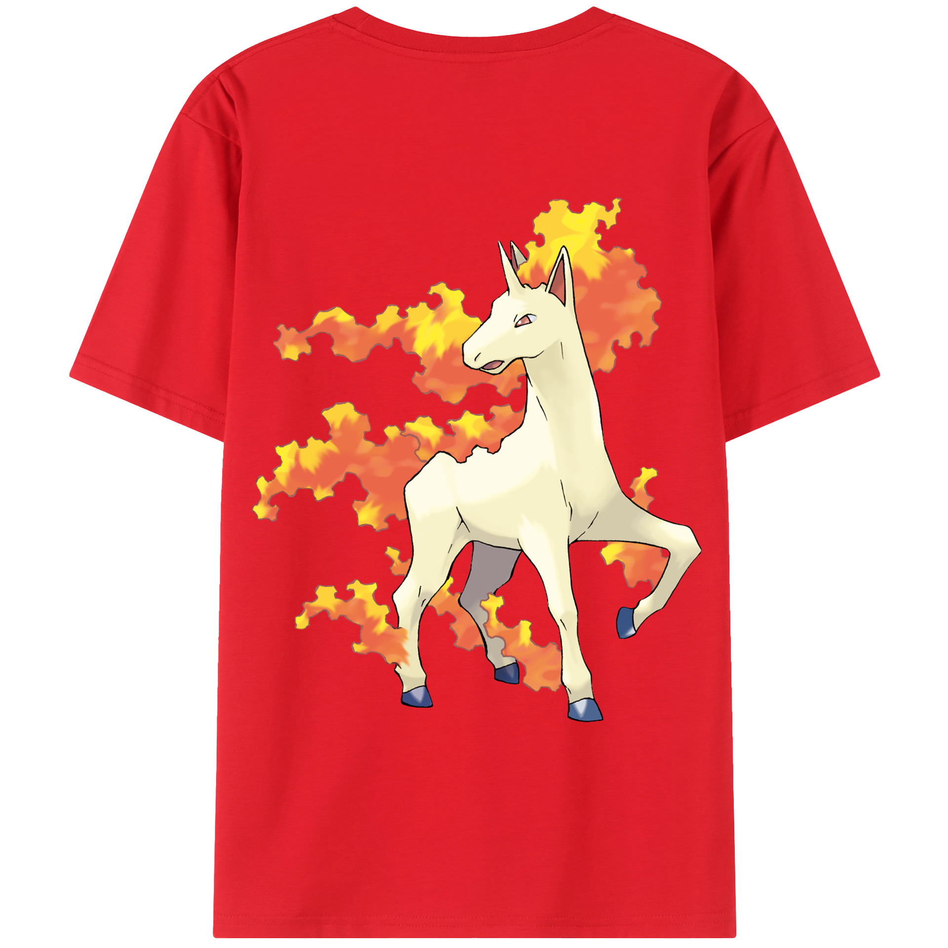 （画像用） ポケットモンスター Pokémon レディース半袖Tシャツ(バックプリント)